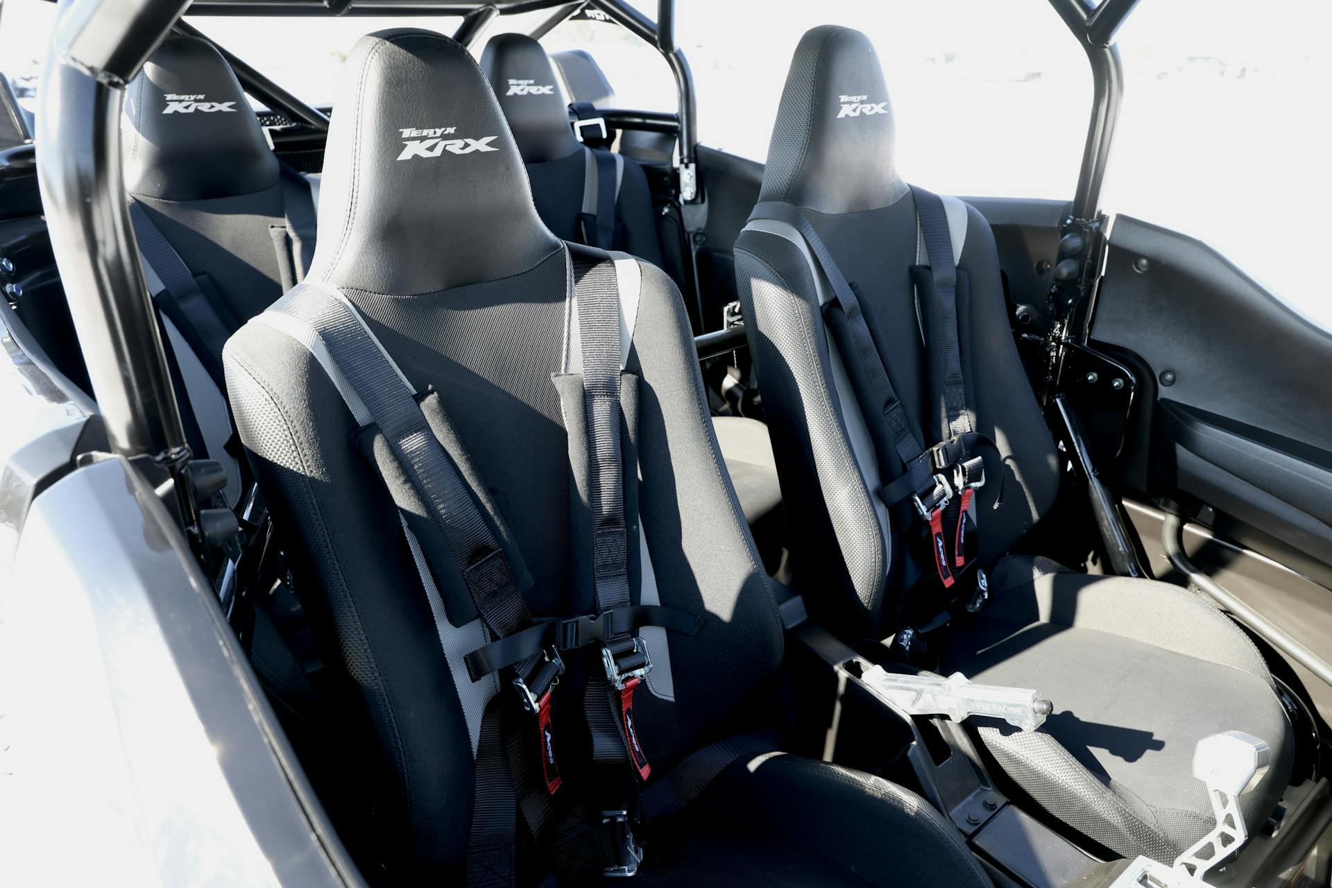 2025 Kawasaki KRX4 1000 front seats from passenger side.