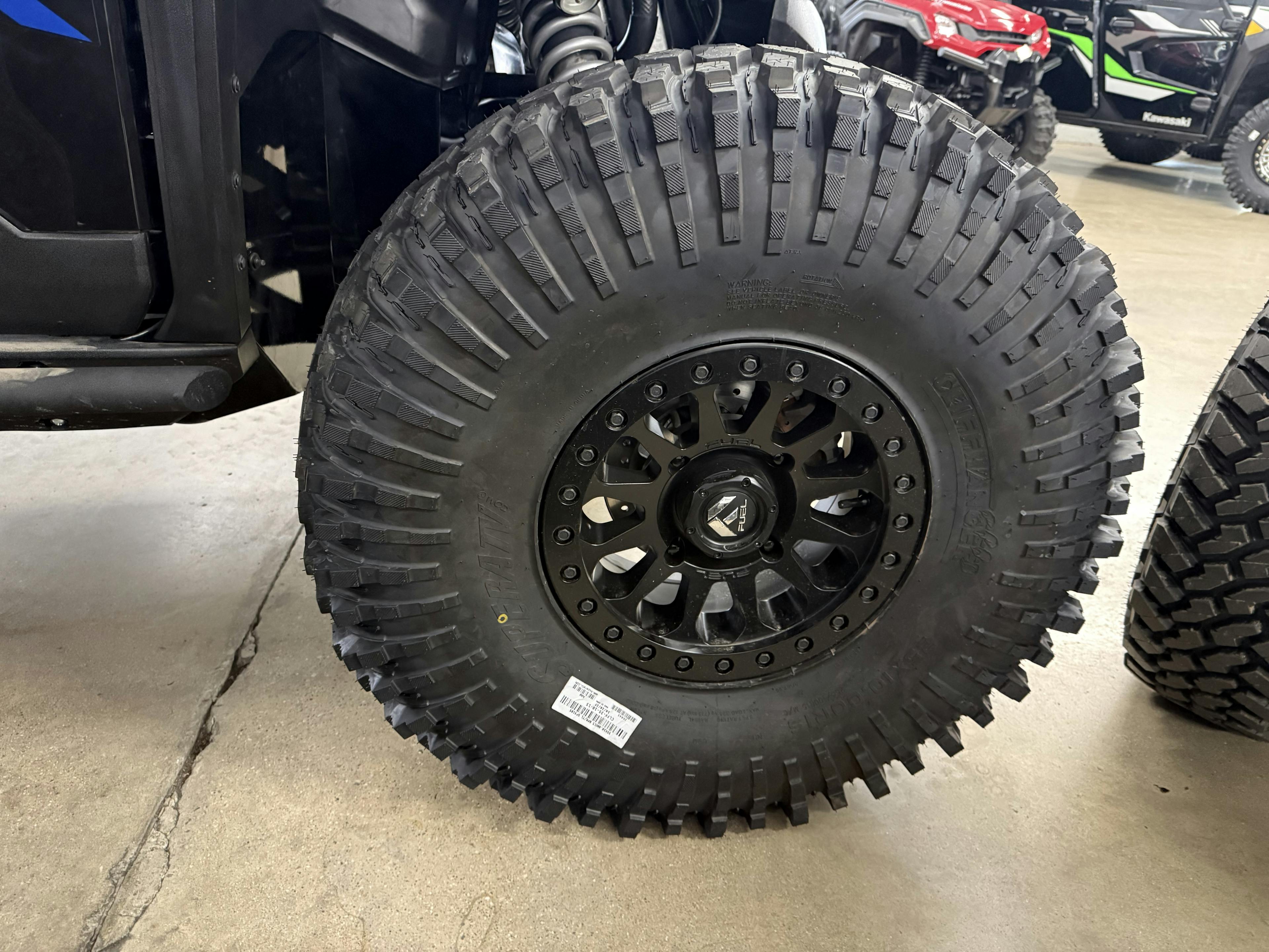 2025 Kawasaki KRX4 1000 passenger front tire