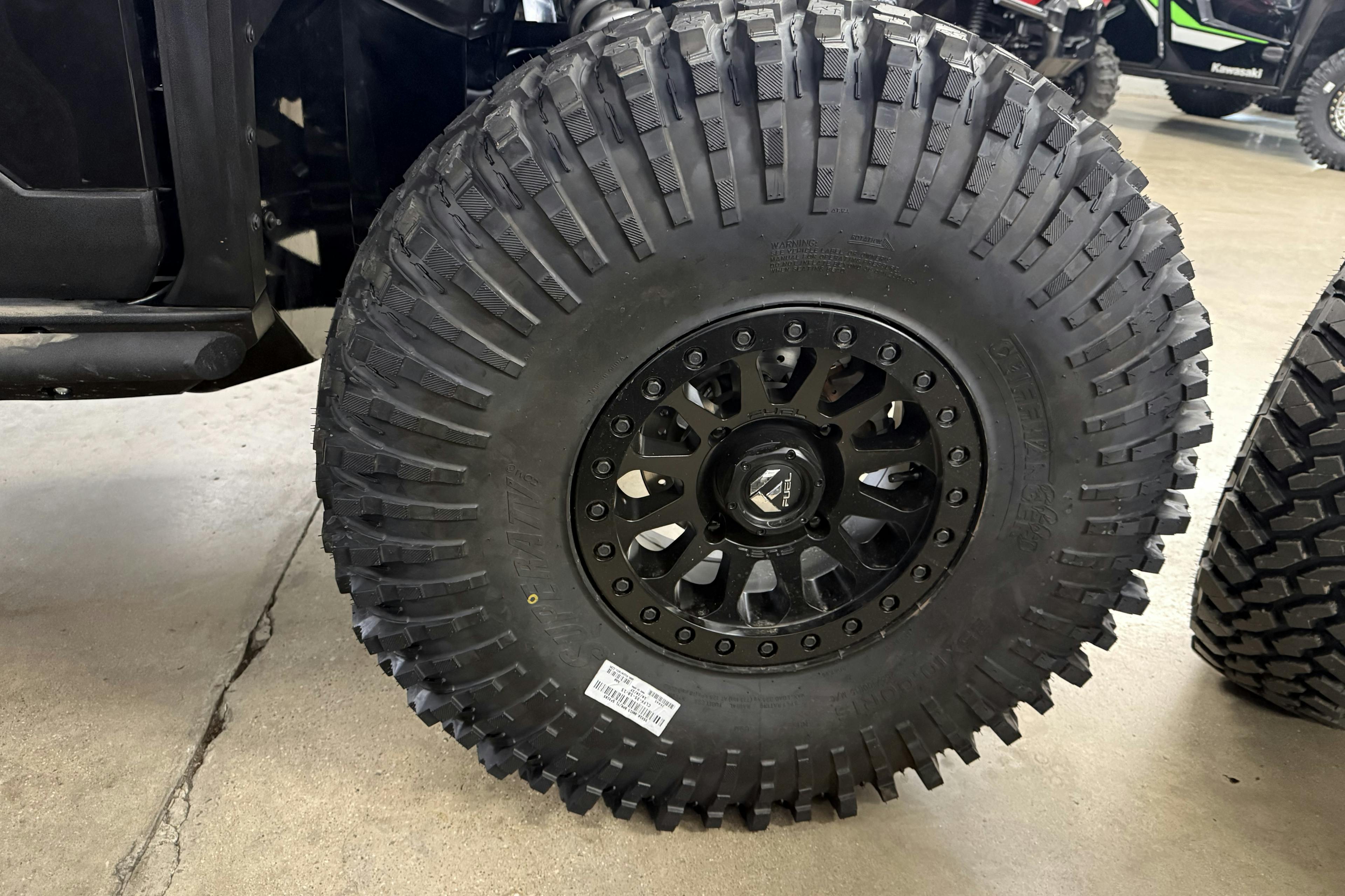 2025 Kawasaki KRX4 1000 passenger front tire