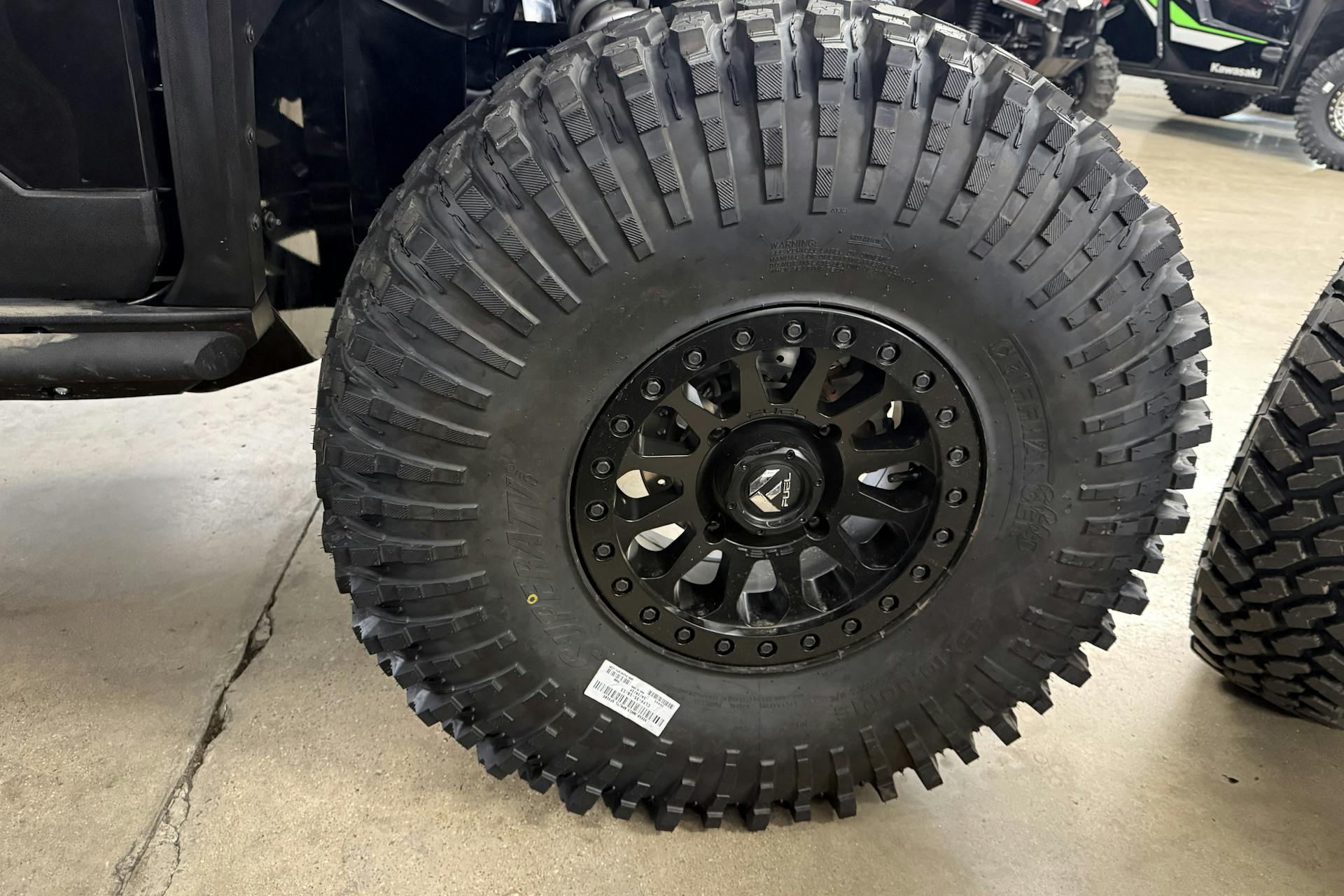 2025 Kawasaki KRX4 1000 passenger front tire