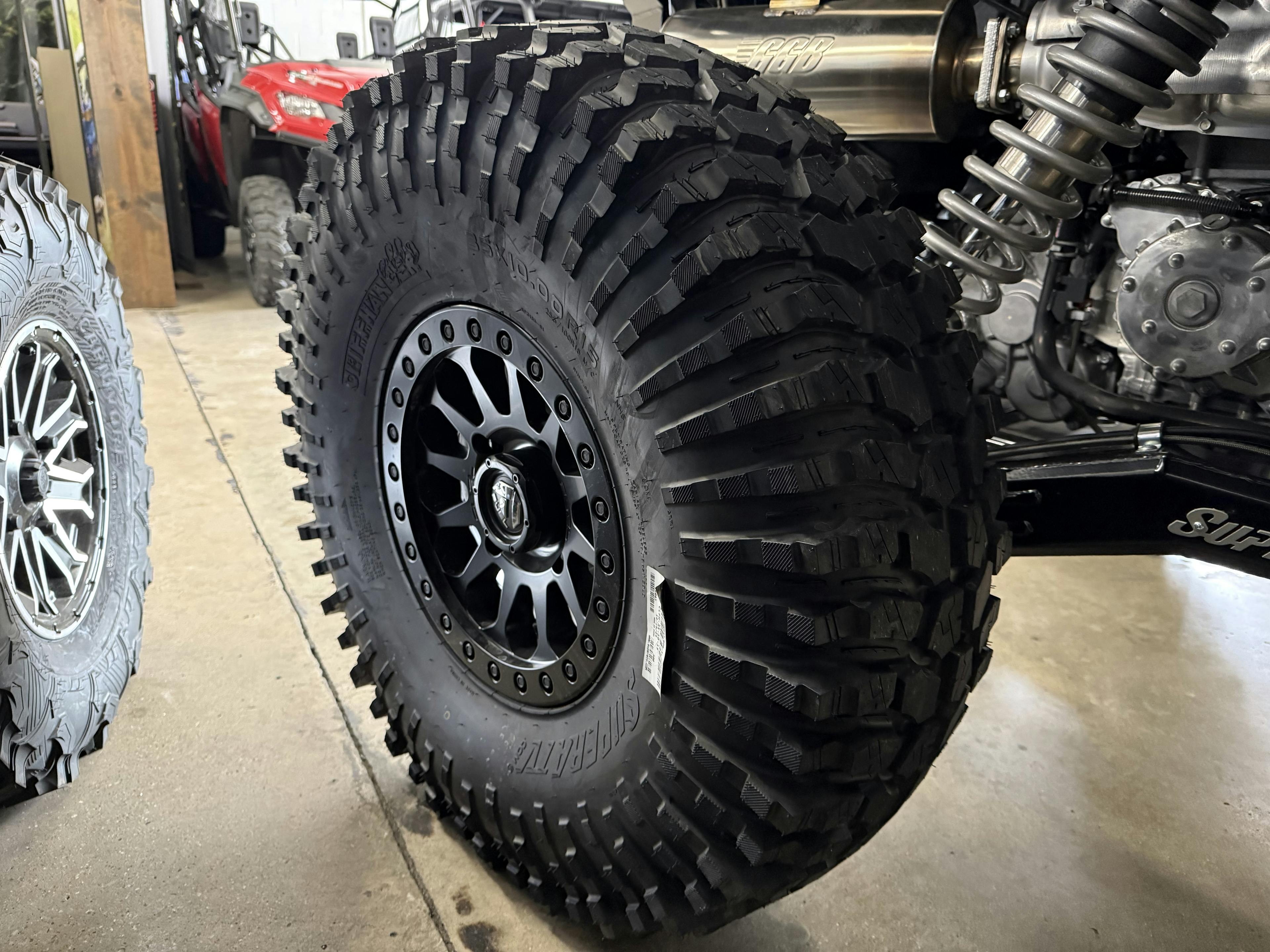 2025 Kawasaki KRX4 1000 passenger rear tire