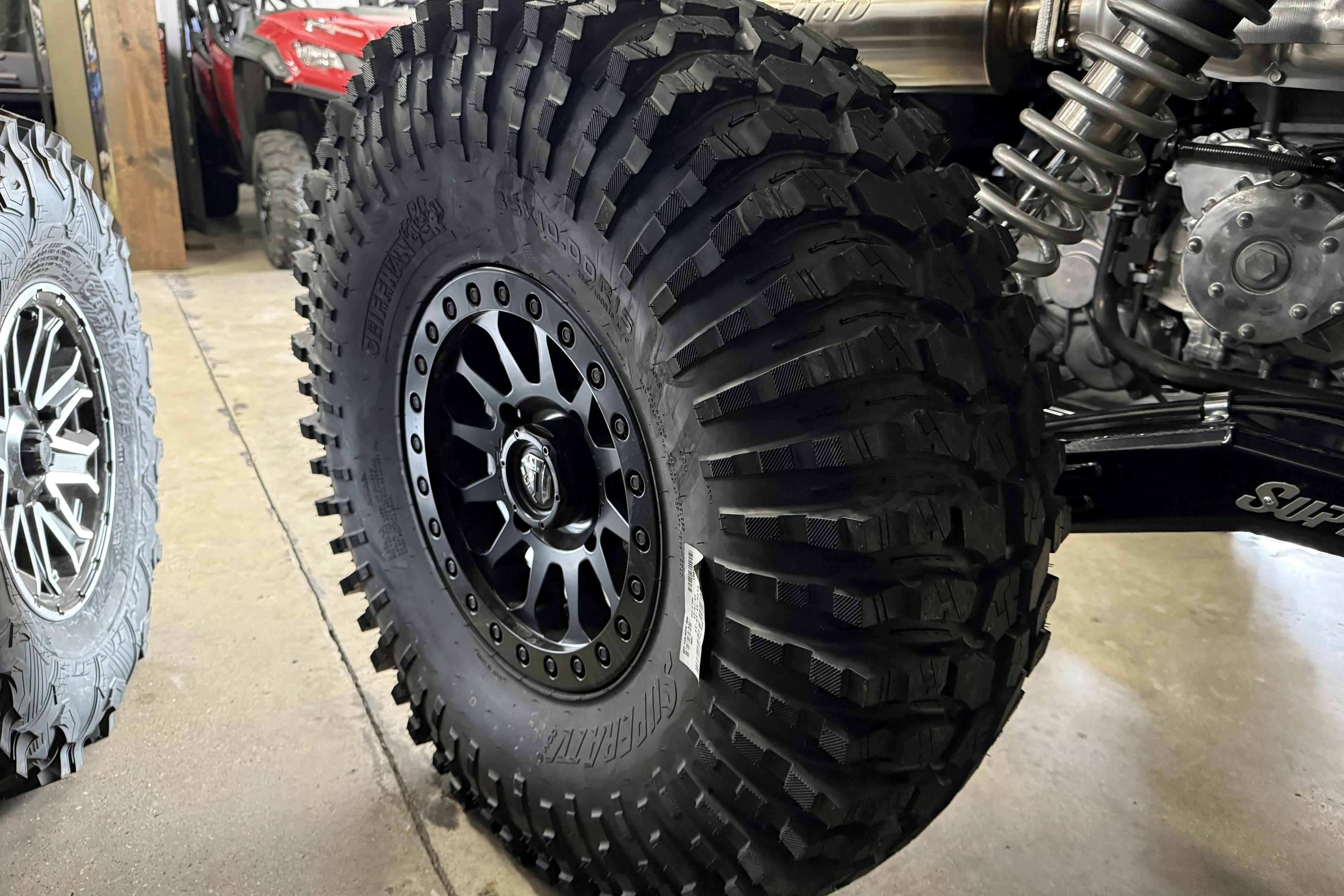 2025 Kawasaki KRX4 1000 passenger rear tire