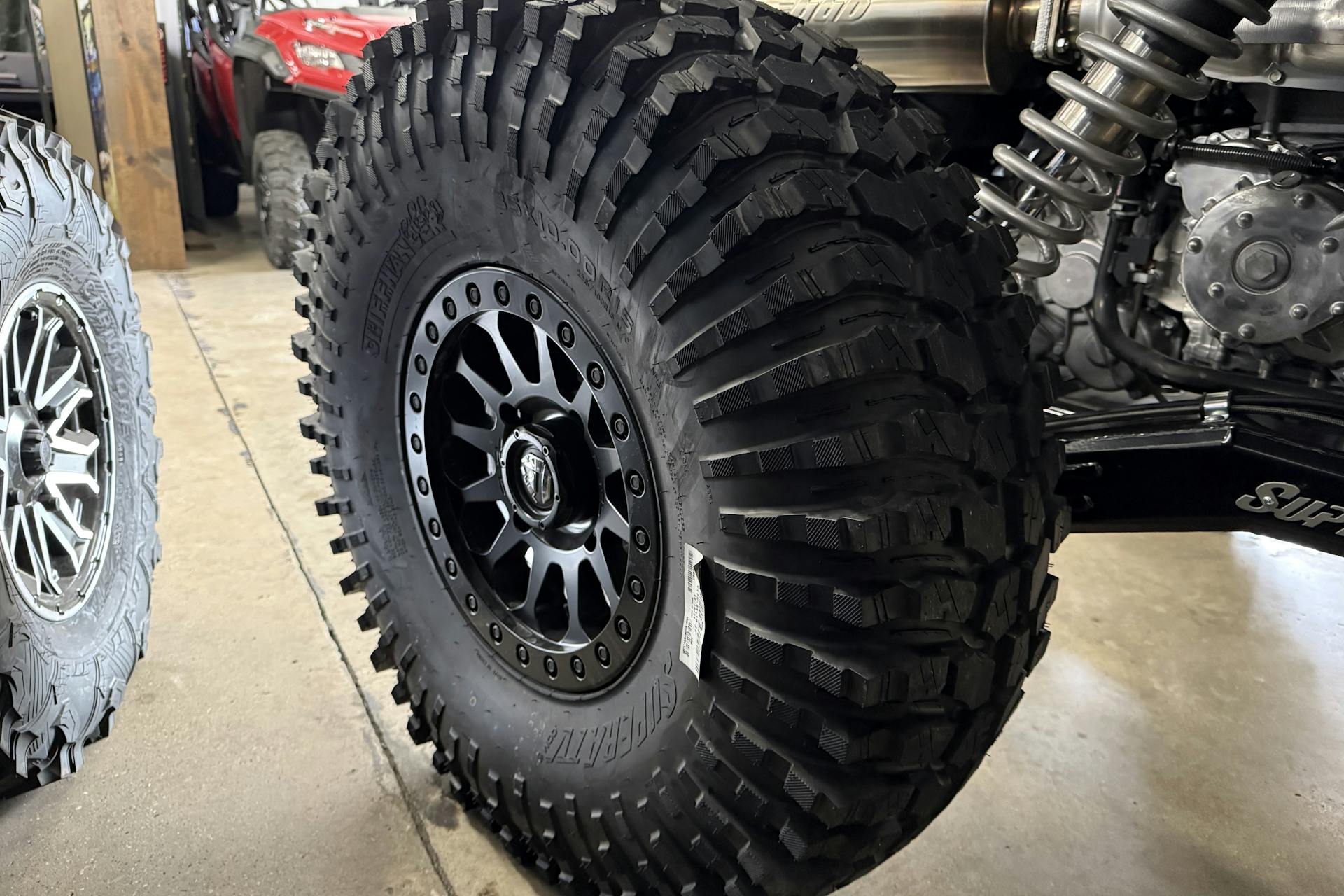 2025 Kawasaki KRX4 1000 passenger rear tire