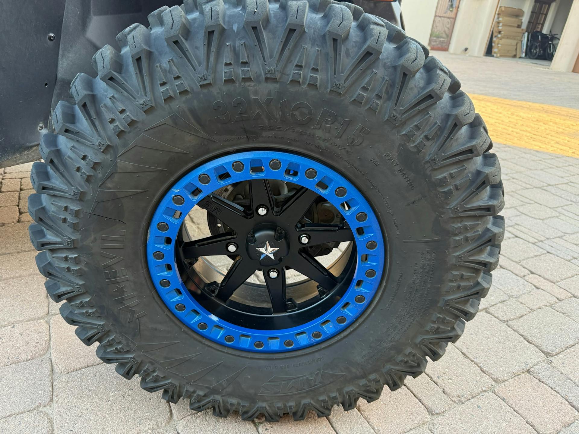 2019 Can-Am Maverick X3 Max X RS Turbo R passenger front tire