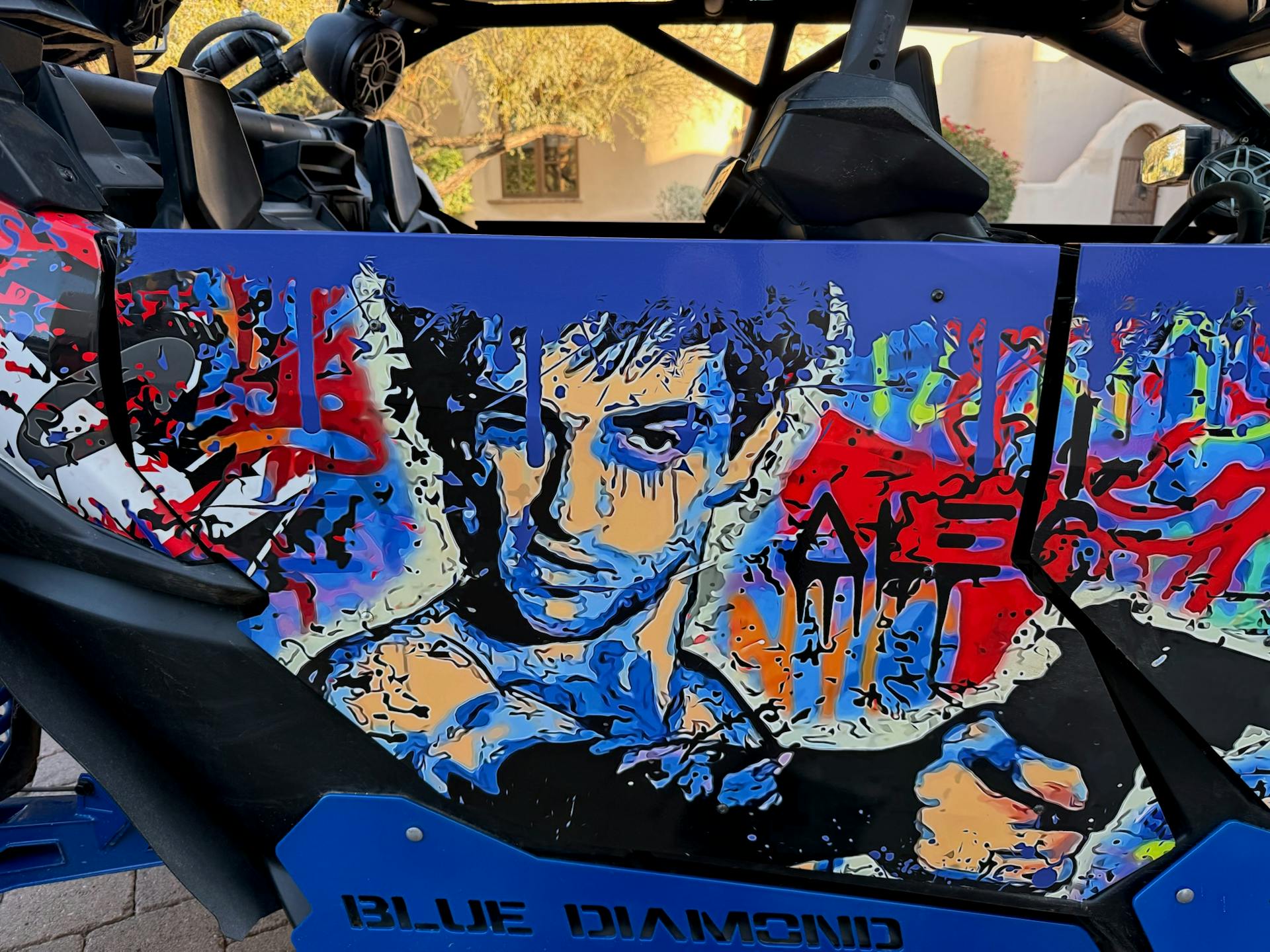 2019 Can-Am Maverick X3 Max X RS Turbo R wrap detail tony montana