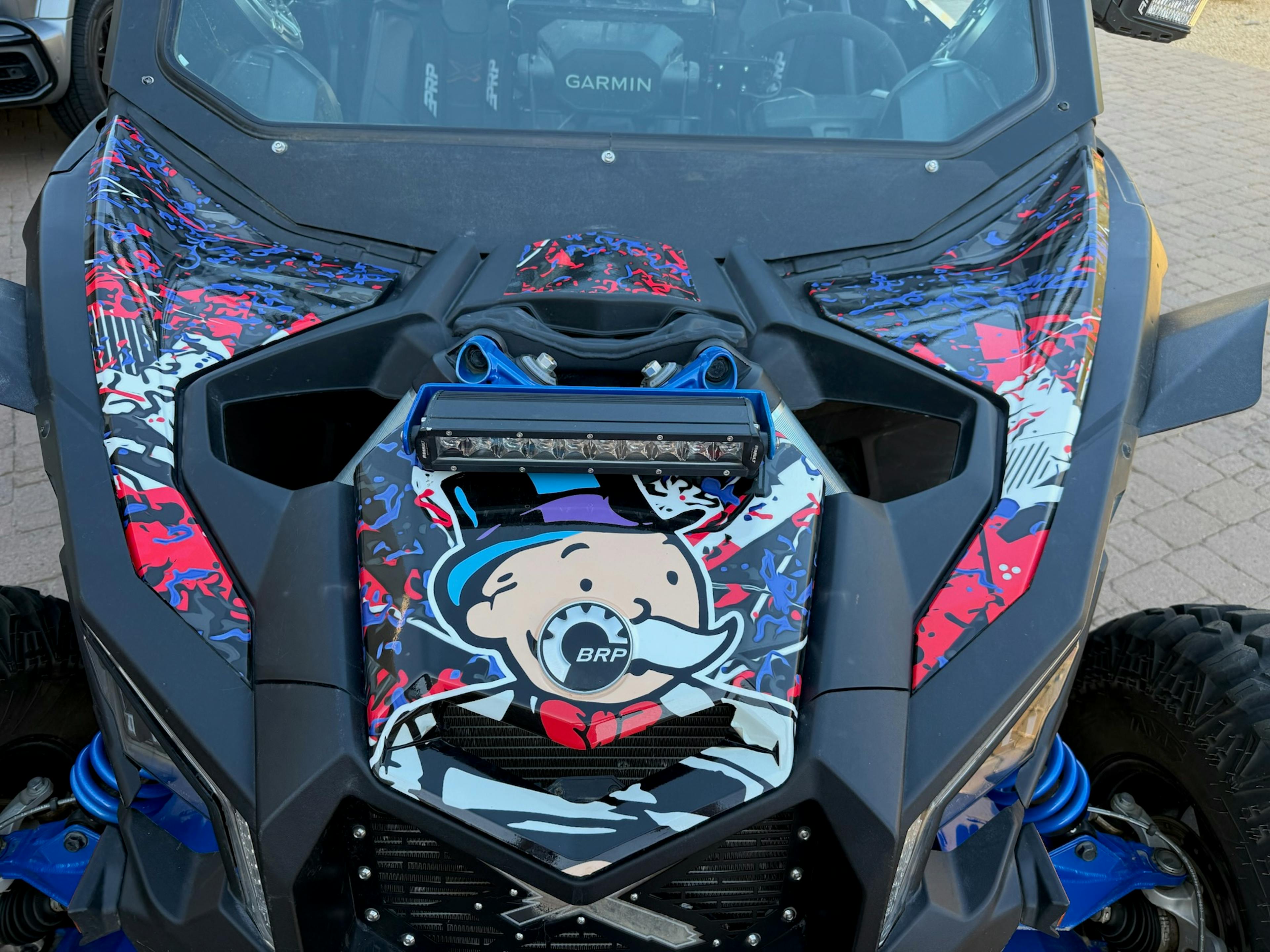 2019 Can-Am Maverick X3 Max X RS Turbo R wrap hood 