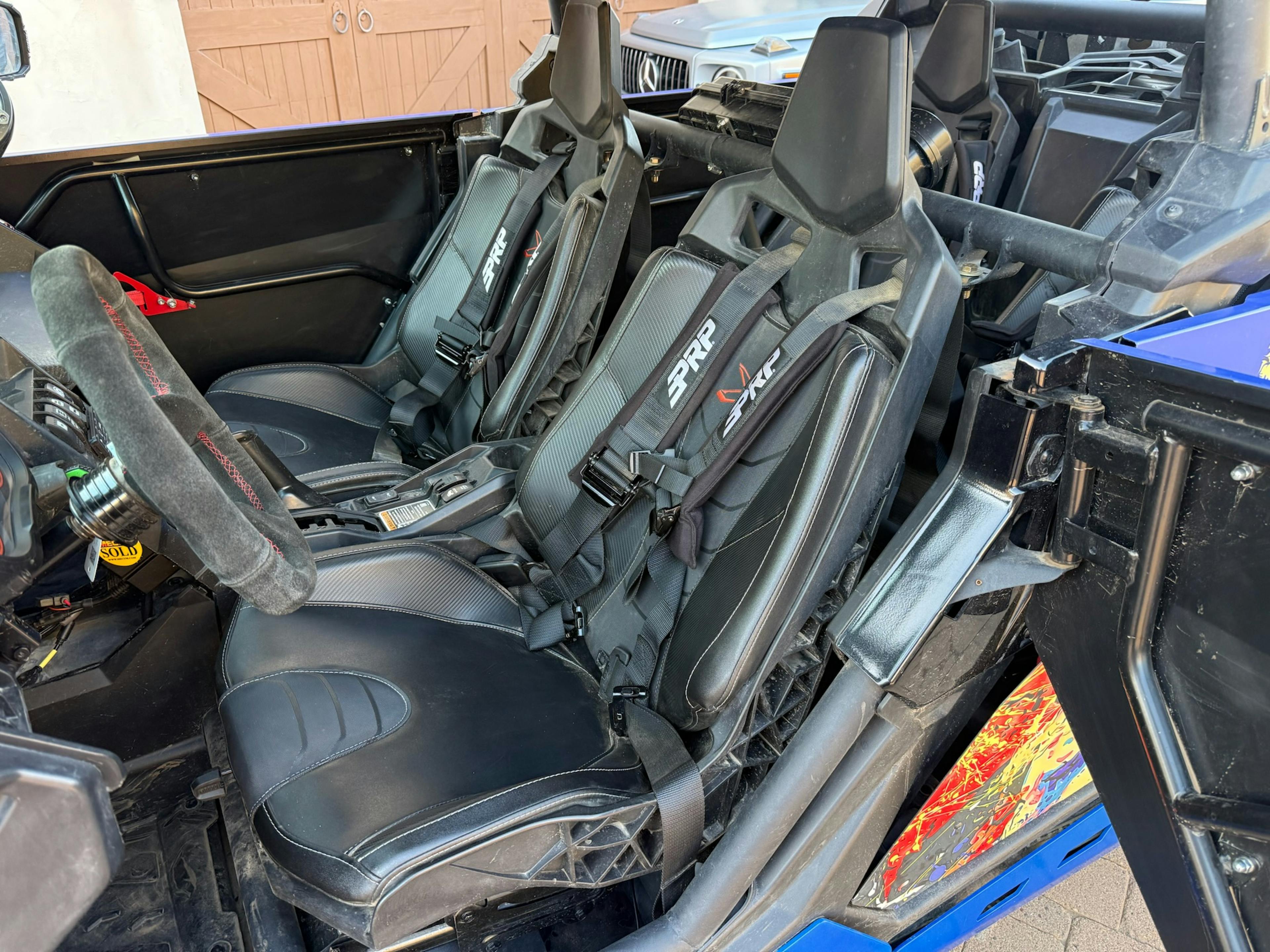 2019 Can-Am Maverick X3 Max X RS Turbo R driver seat/front row