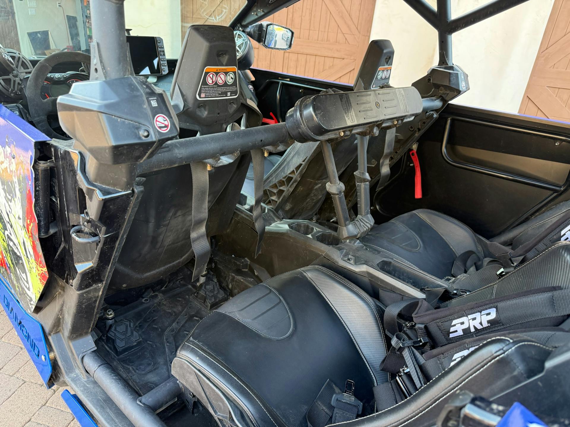 2019 Can-Am Maverick X3 Max X RS Turbo R back row looking forward