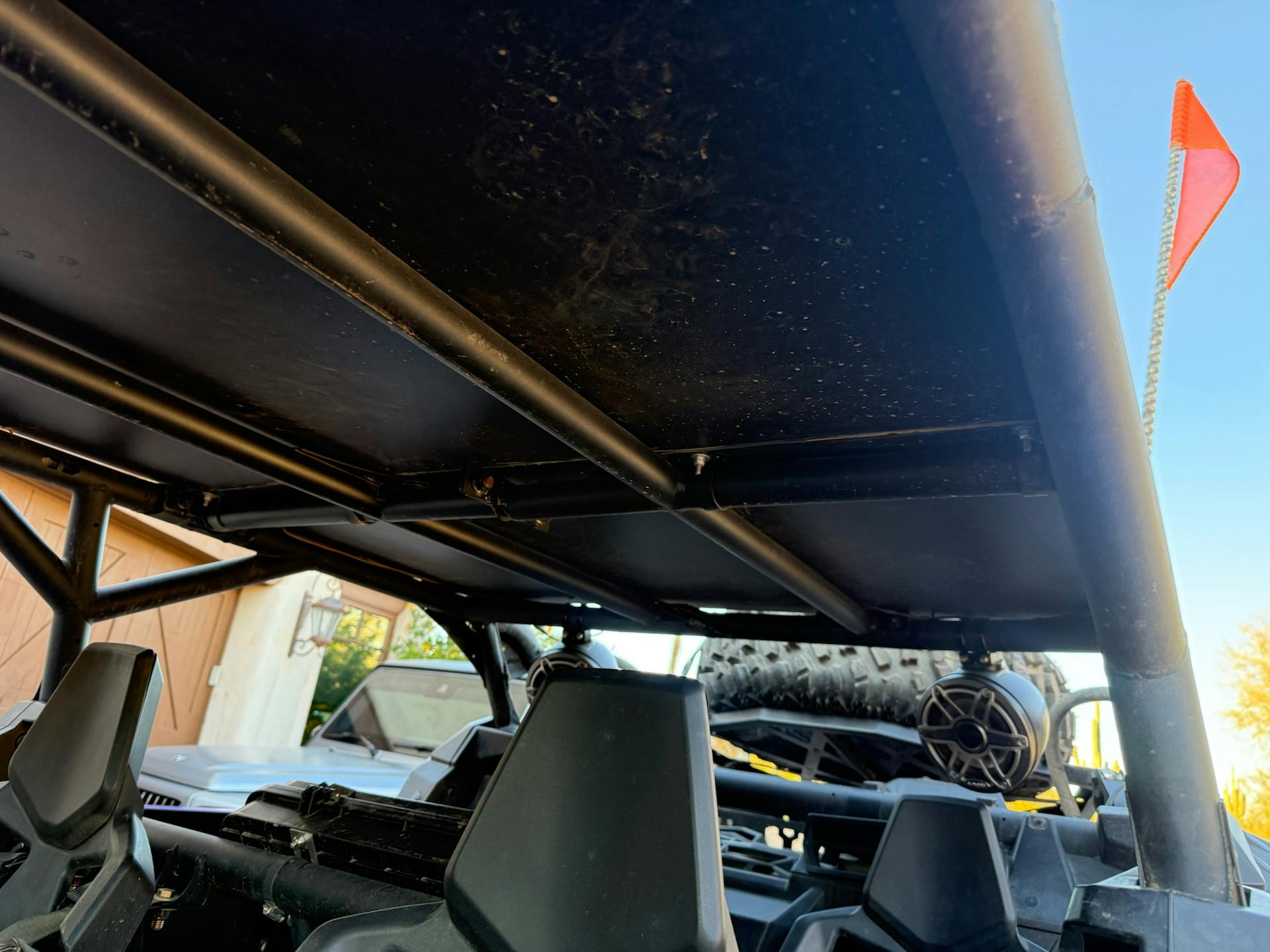 2019 Can-Am Maverick X3 Max X RS Turbo R roof ROPS interior 2