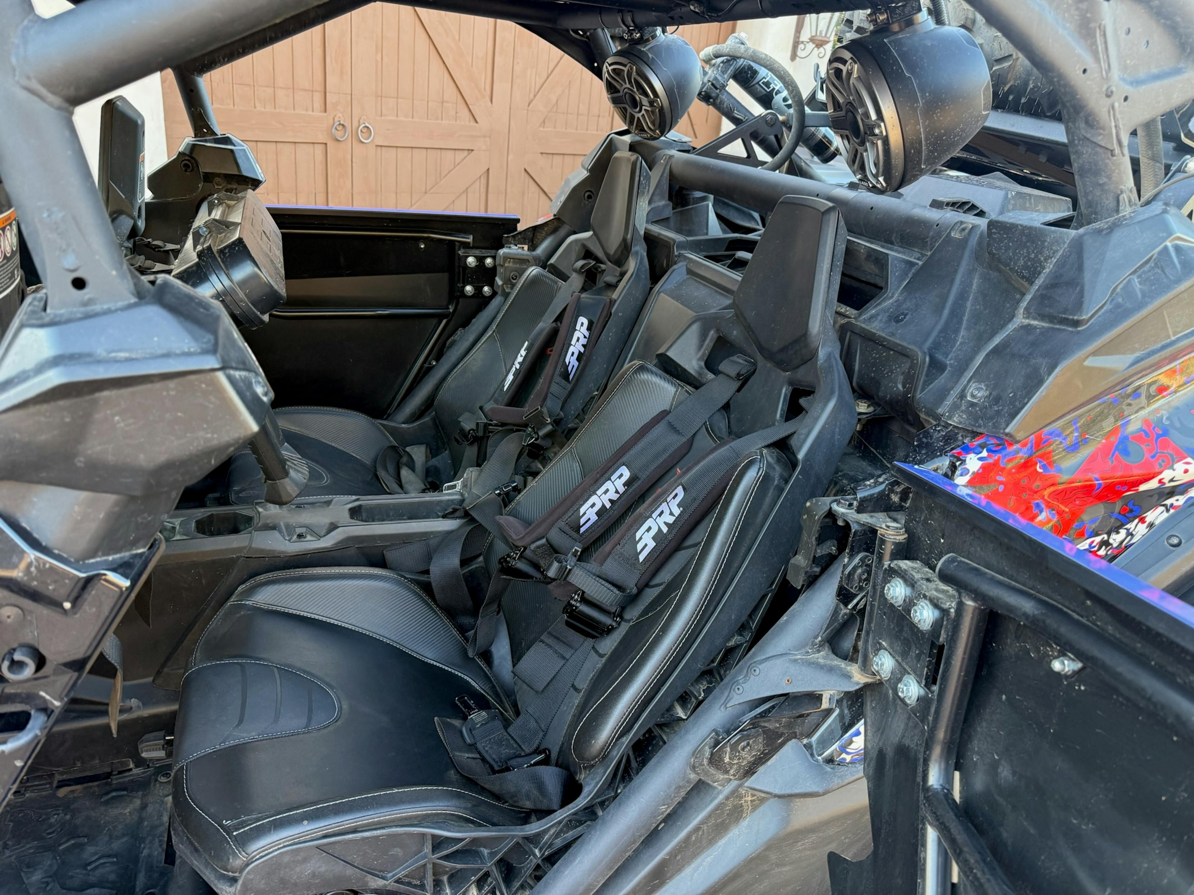 2019 Can-Am Maverick X3 Max X RS Turbo R driver side rear passenger seat