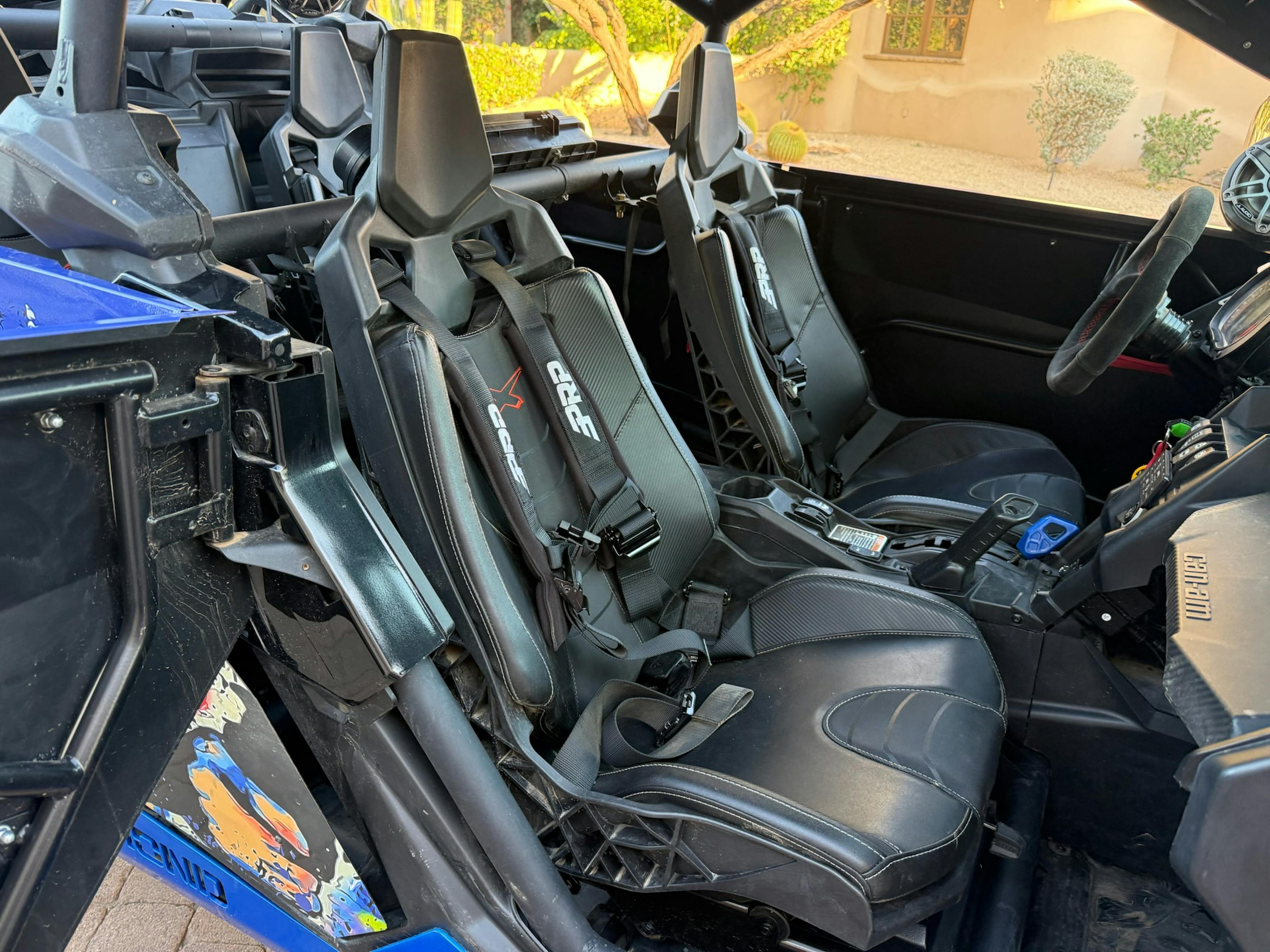 2019 Can-Am Maverick X3 Max X RS Turbo R front passenger row