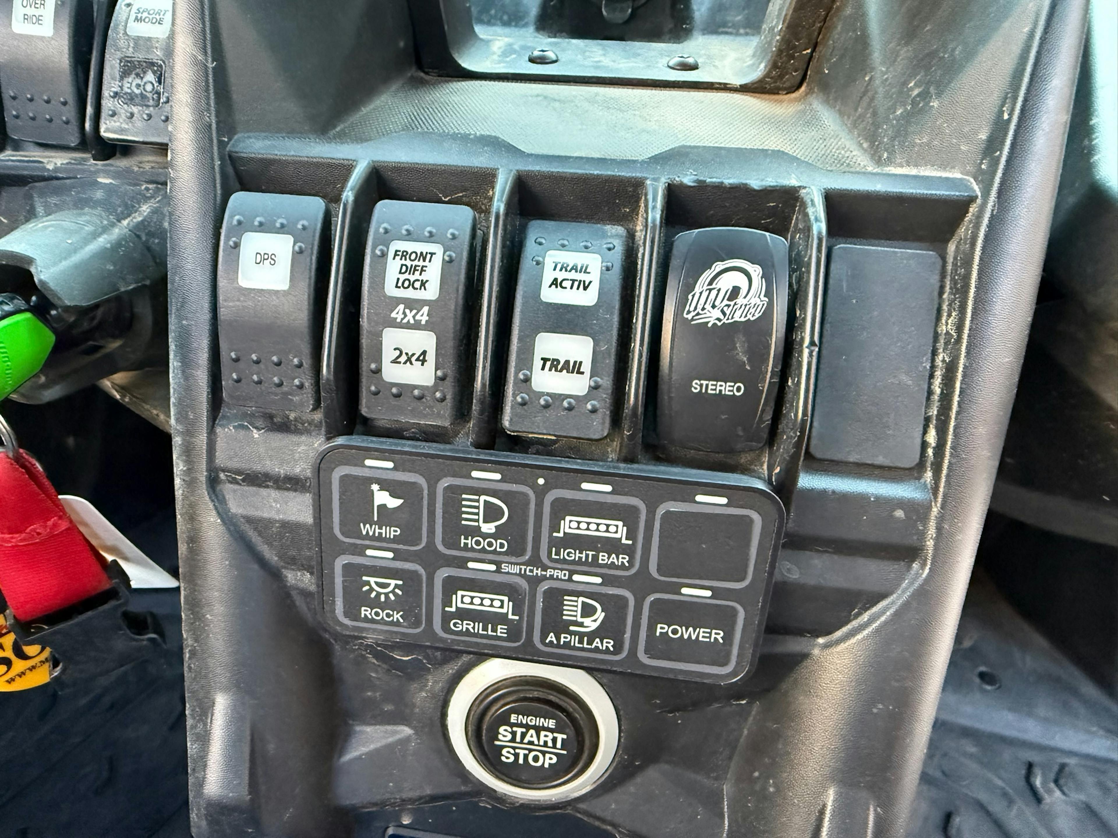 2019 Can-Am Maverick X3 Max X RS Turbo R gauge stack