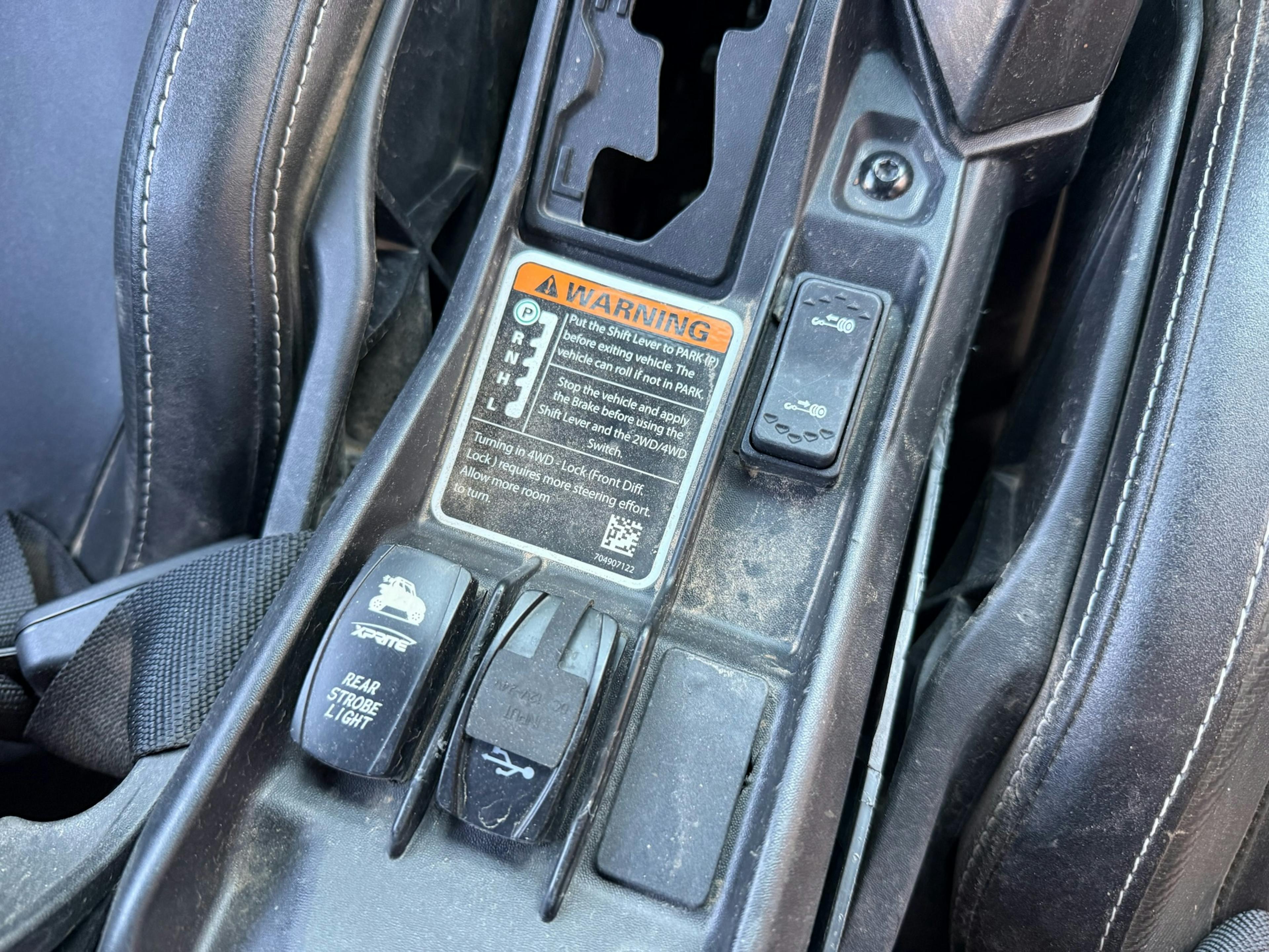 2019 Can-Am Maverick X3 Max X RS Turbo R console switches