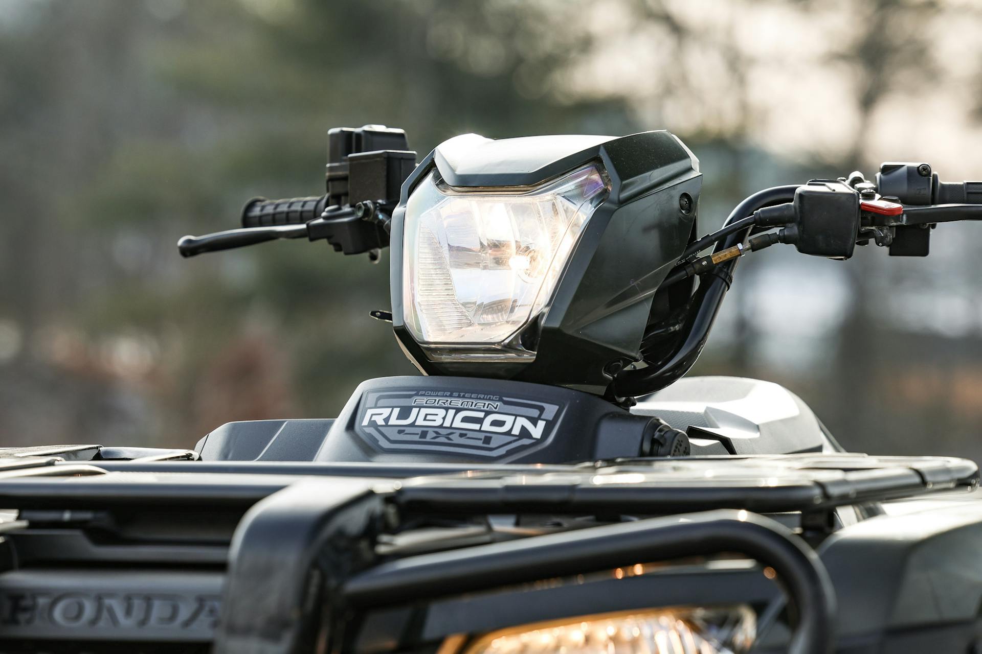 2024 Honda FourTrax Foreman Rubicon 4x4 handlebars/headlight