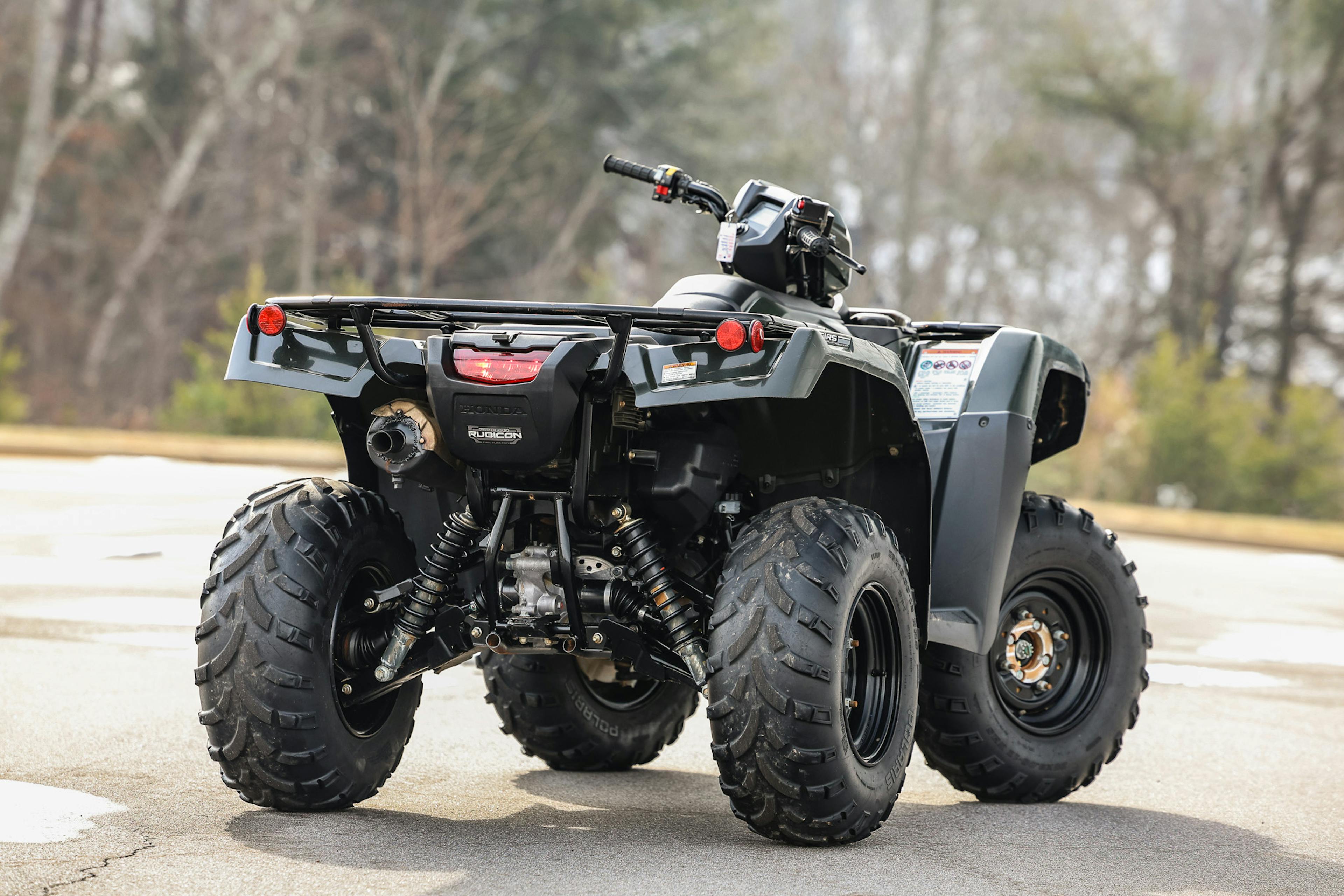 2024 Honda FourTrax Foreman Rubicon 4x4 passenger rear 3/4 shallow