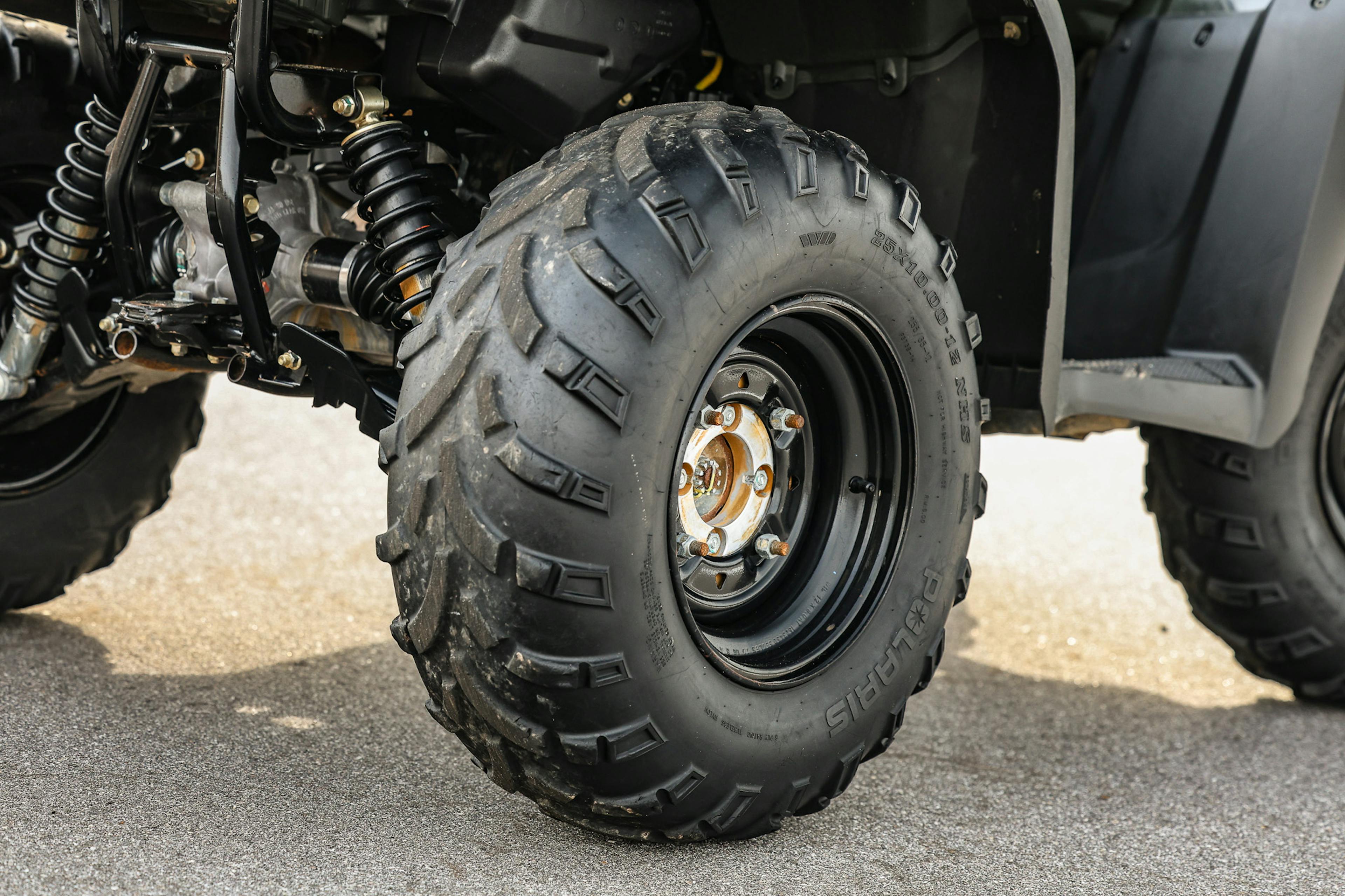 2024 Honda FourTrax Foreman Rubicon 4x4 passenger rear tire