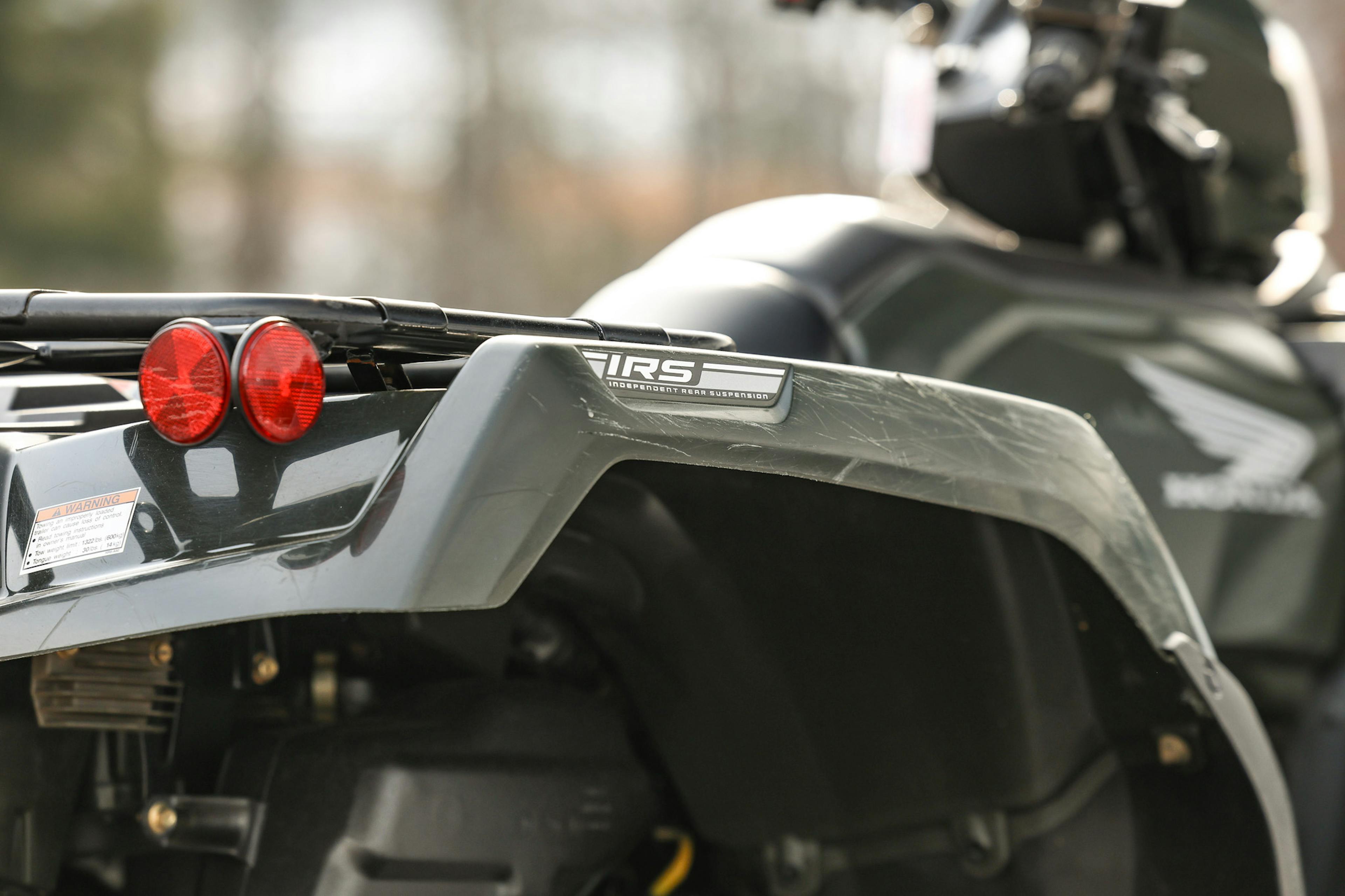 2024 Honda FourTrax Foreman Rubicon 4x4 passenger rear fender