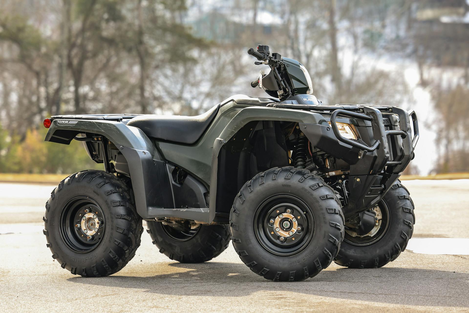 2024 Honda FourTrax Foreman Rubicon 4x4 passenger front 3/4 wide