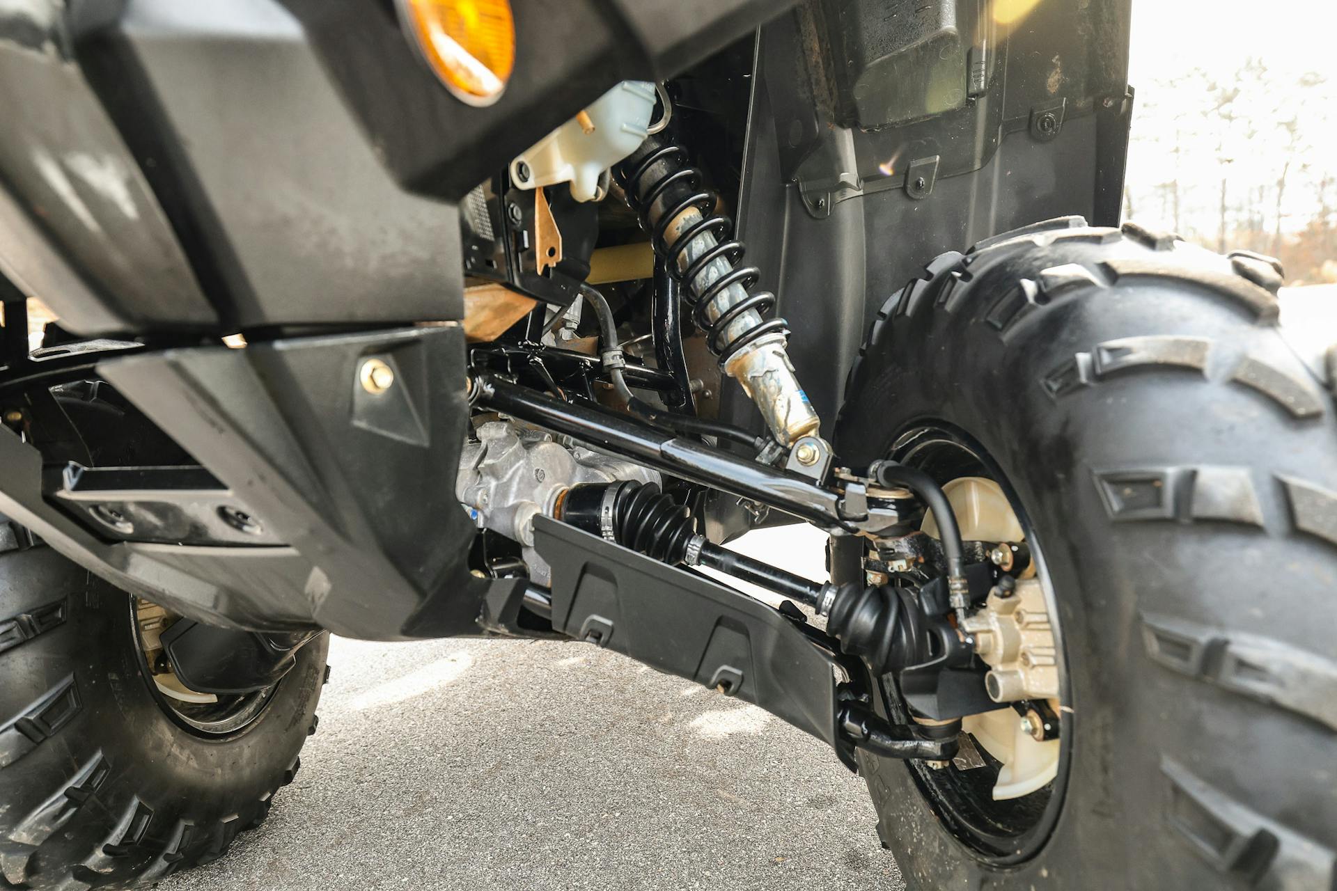 2024 Honda FourTrax Foreman Rubicon 4x4 driver front suspension