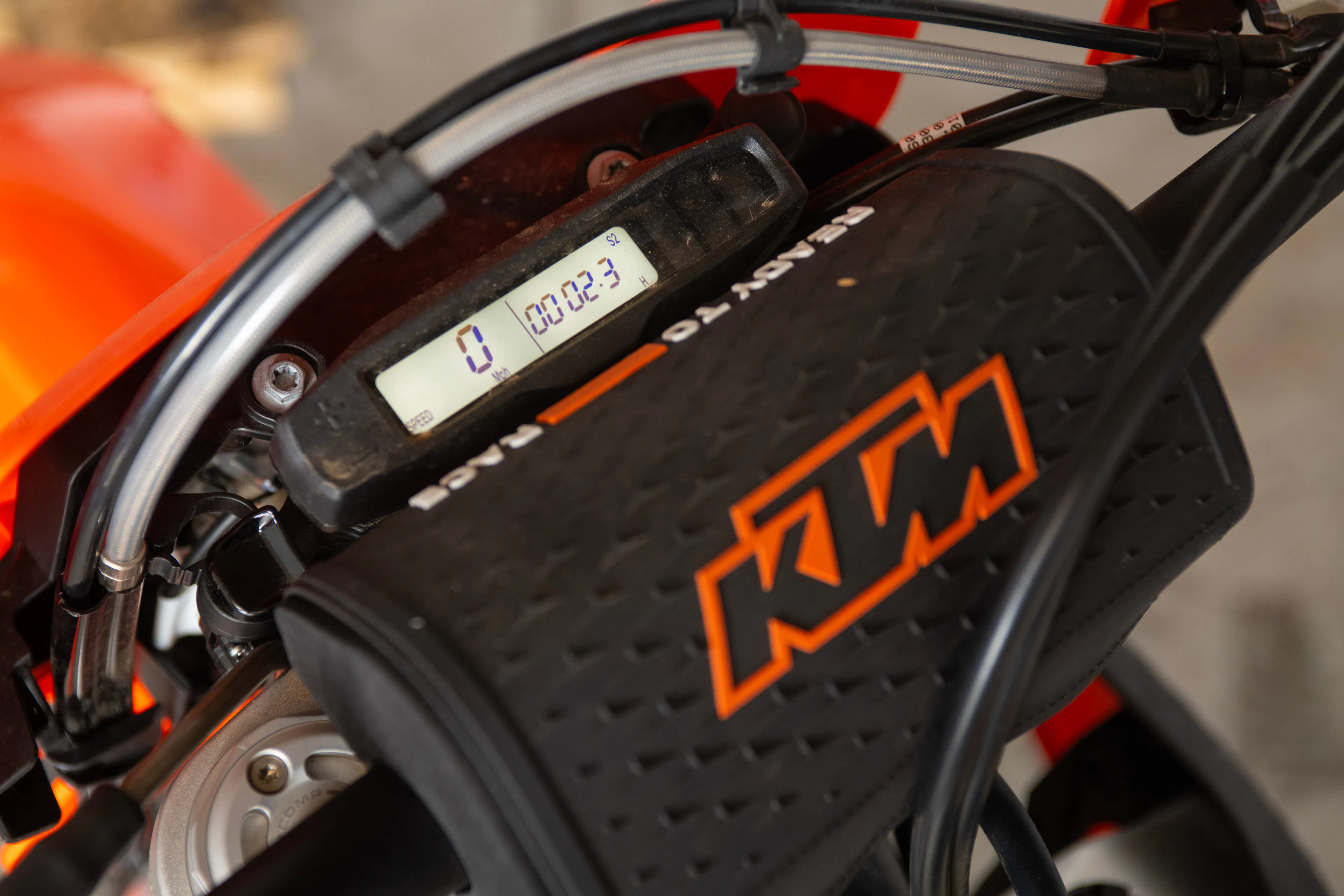 2024 KTM 350 XW-F dash
