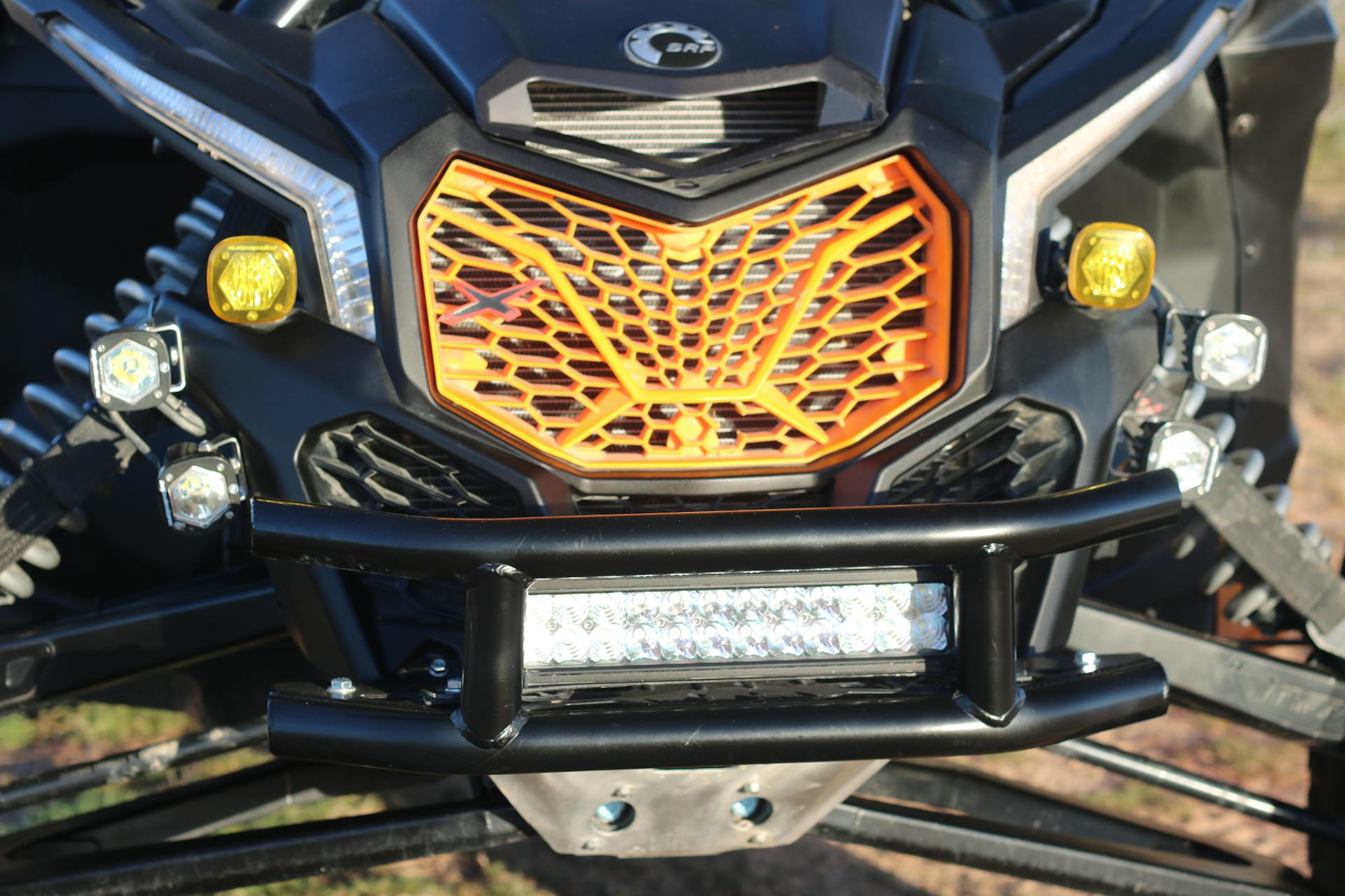 2020 Can-Am Maverick X3 X RC Turbo RR grille close