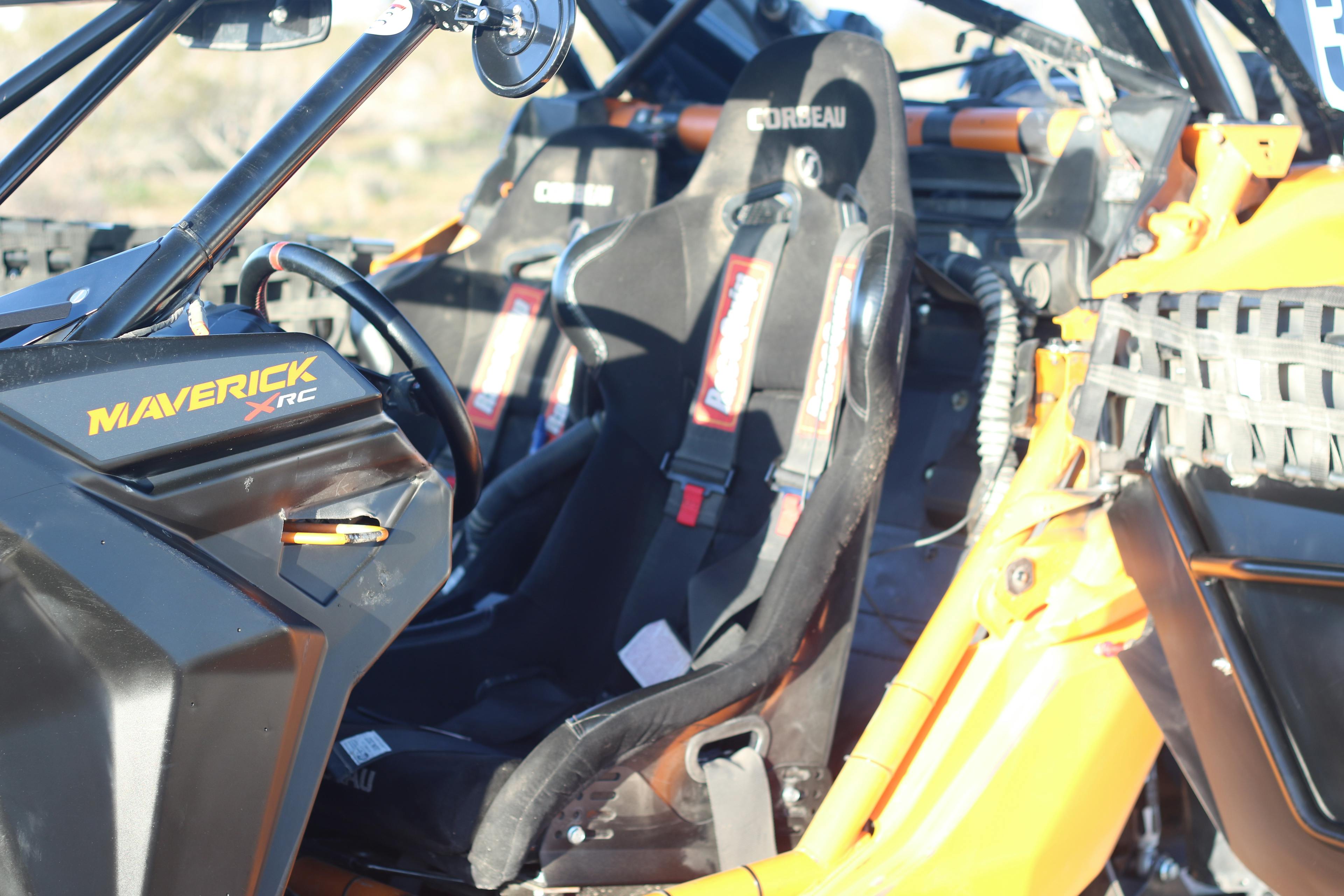 2020 Can-Am Maverick X3 X RC Turbo RR driver seat