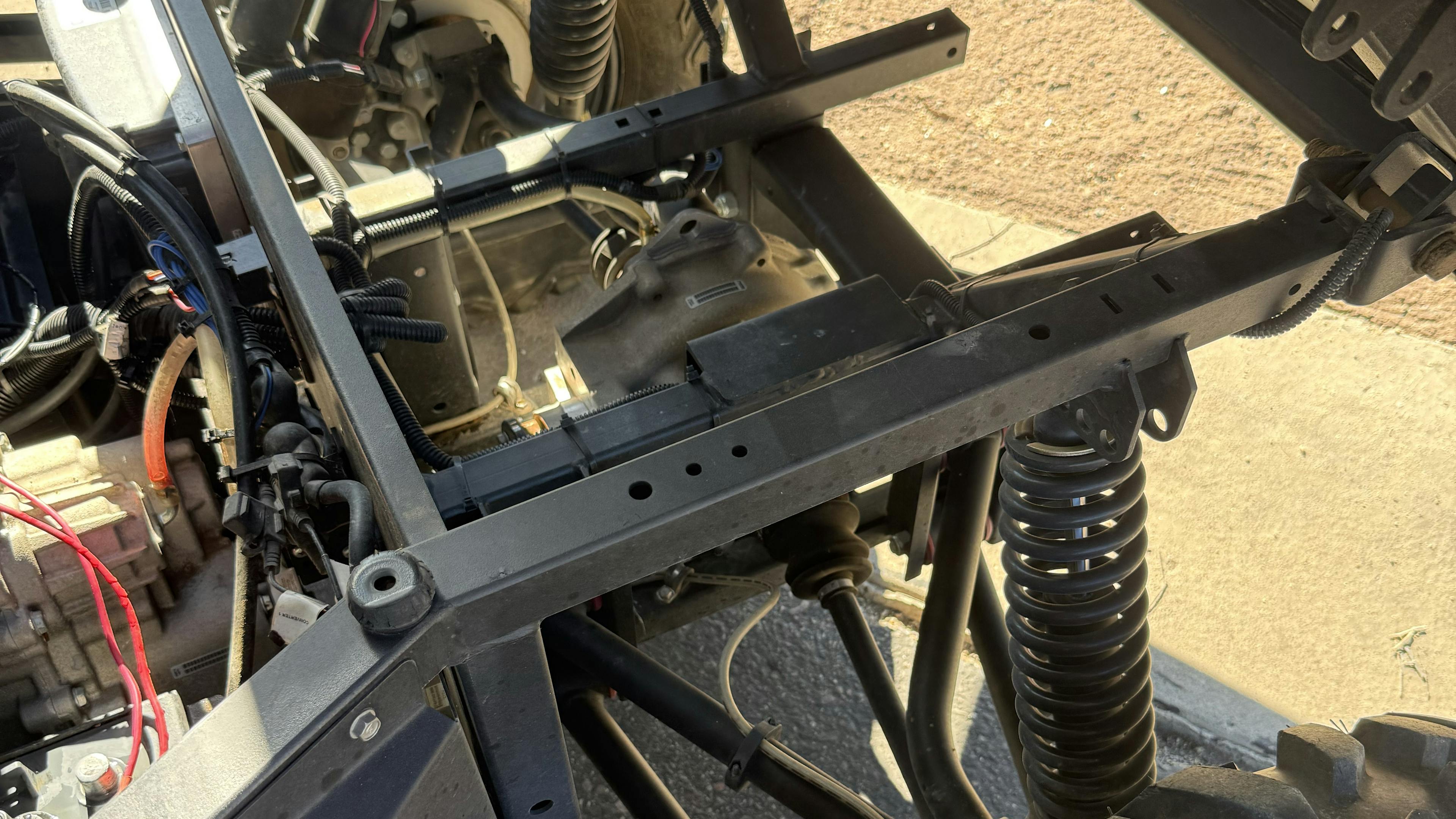 2020 Intimidator Classic EV under bed