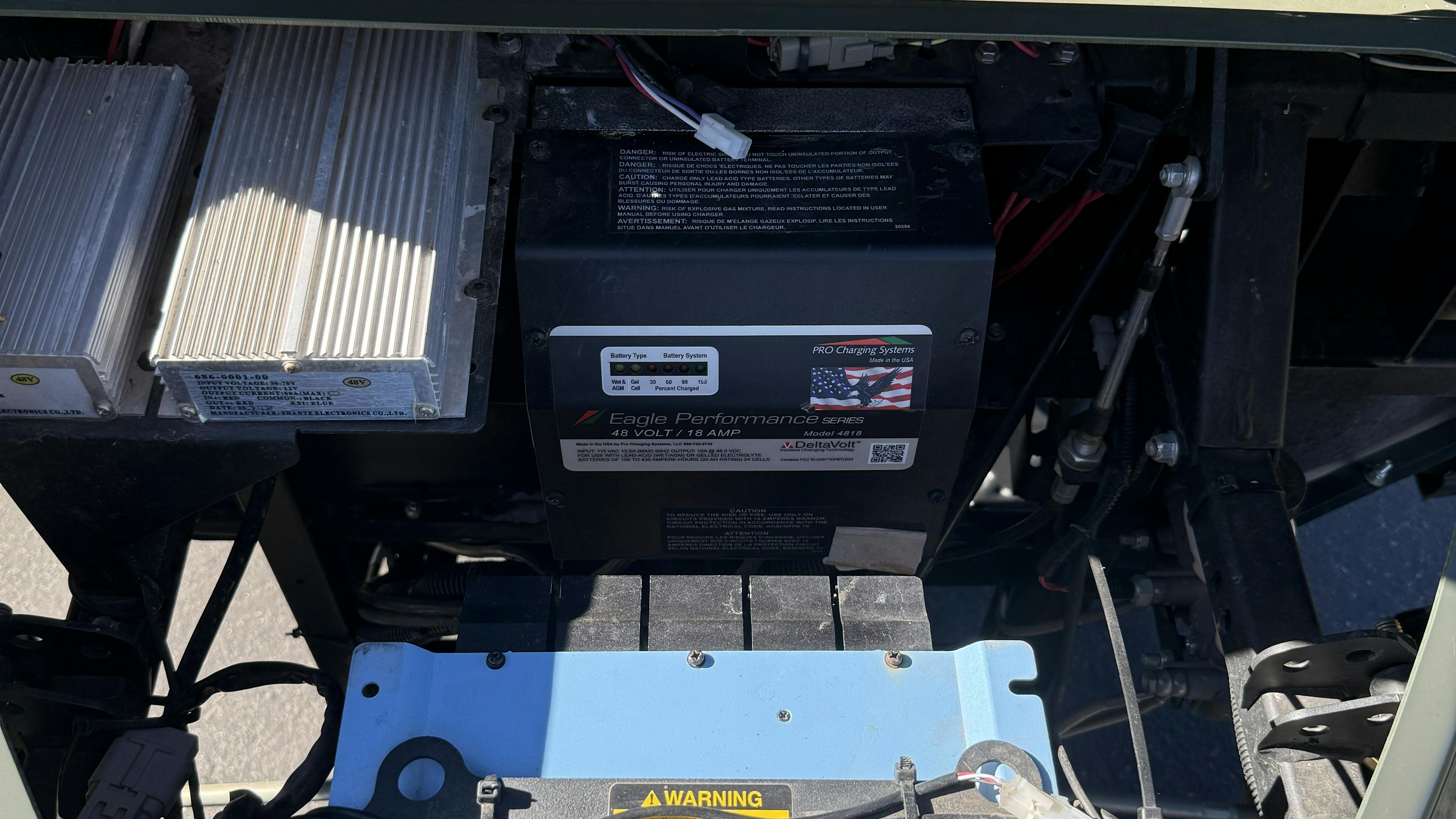 2020 Intimidator Classic EV front compartment