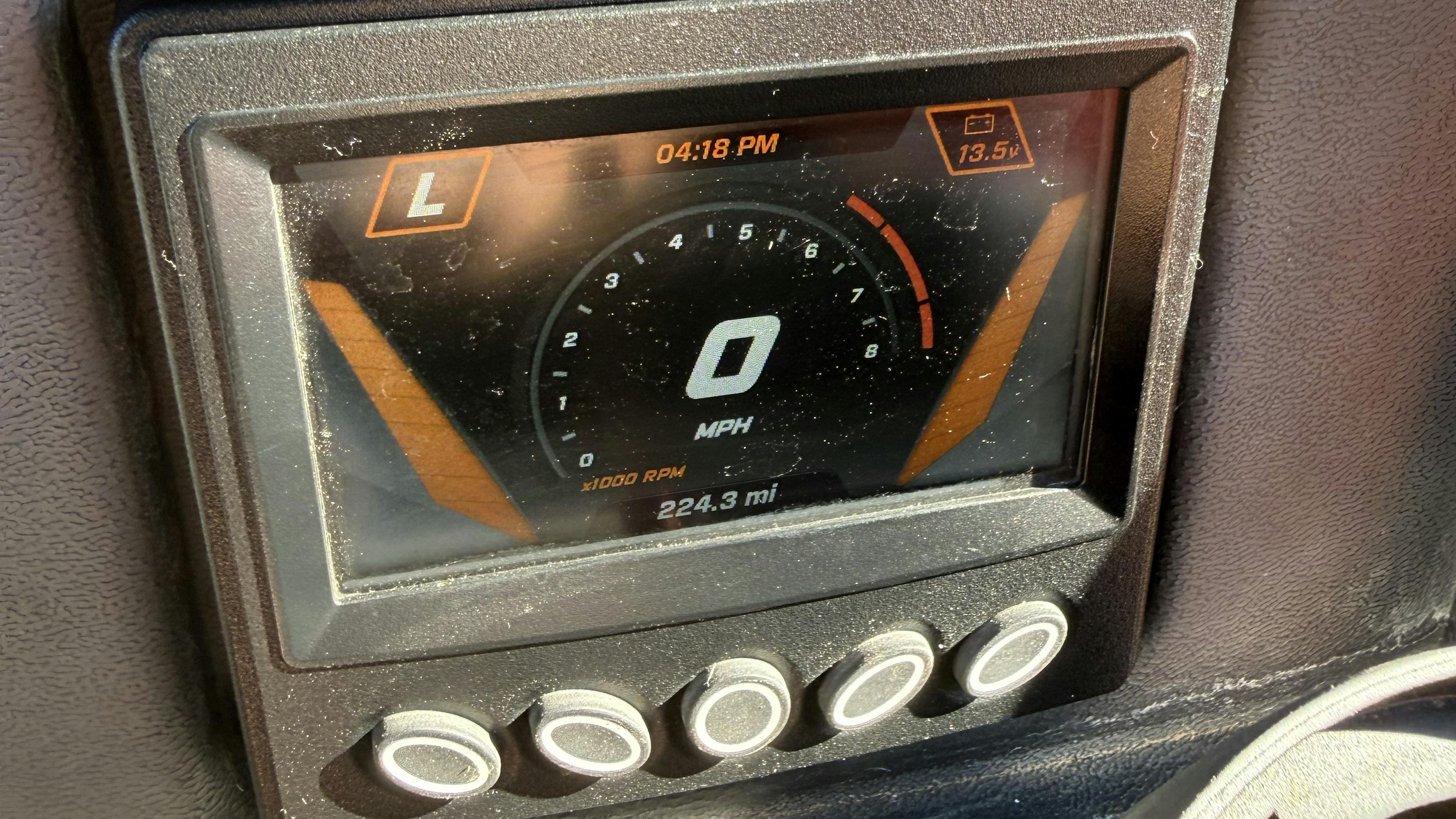 2020 Intimidator Classic EV odometer
