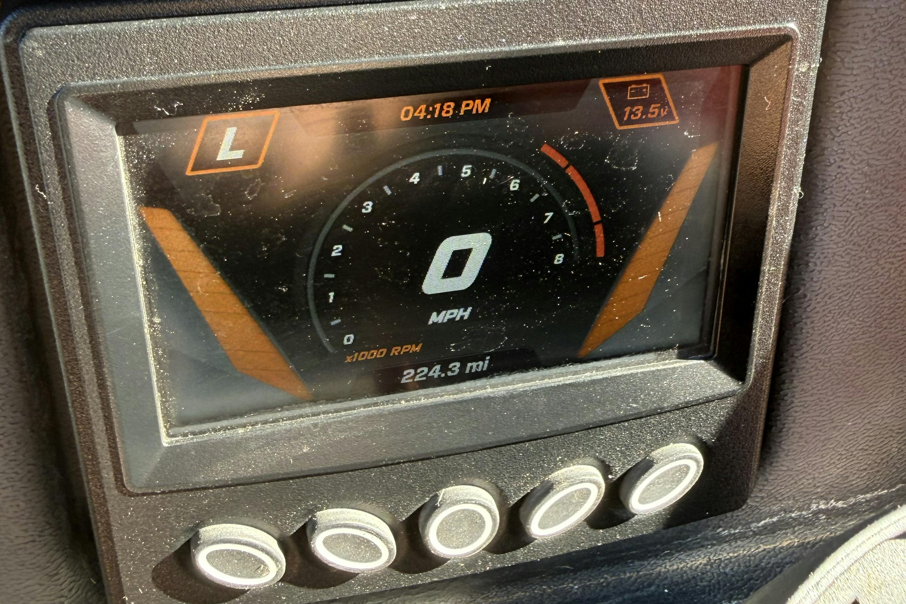 2020 Intimidator Classic EV odometer
