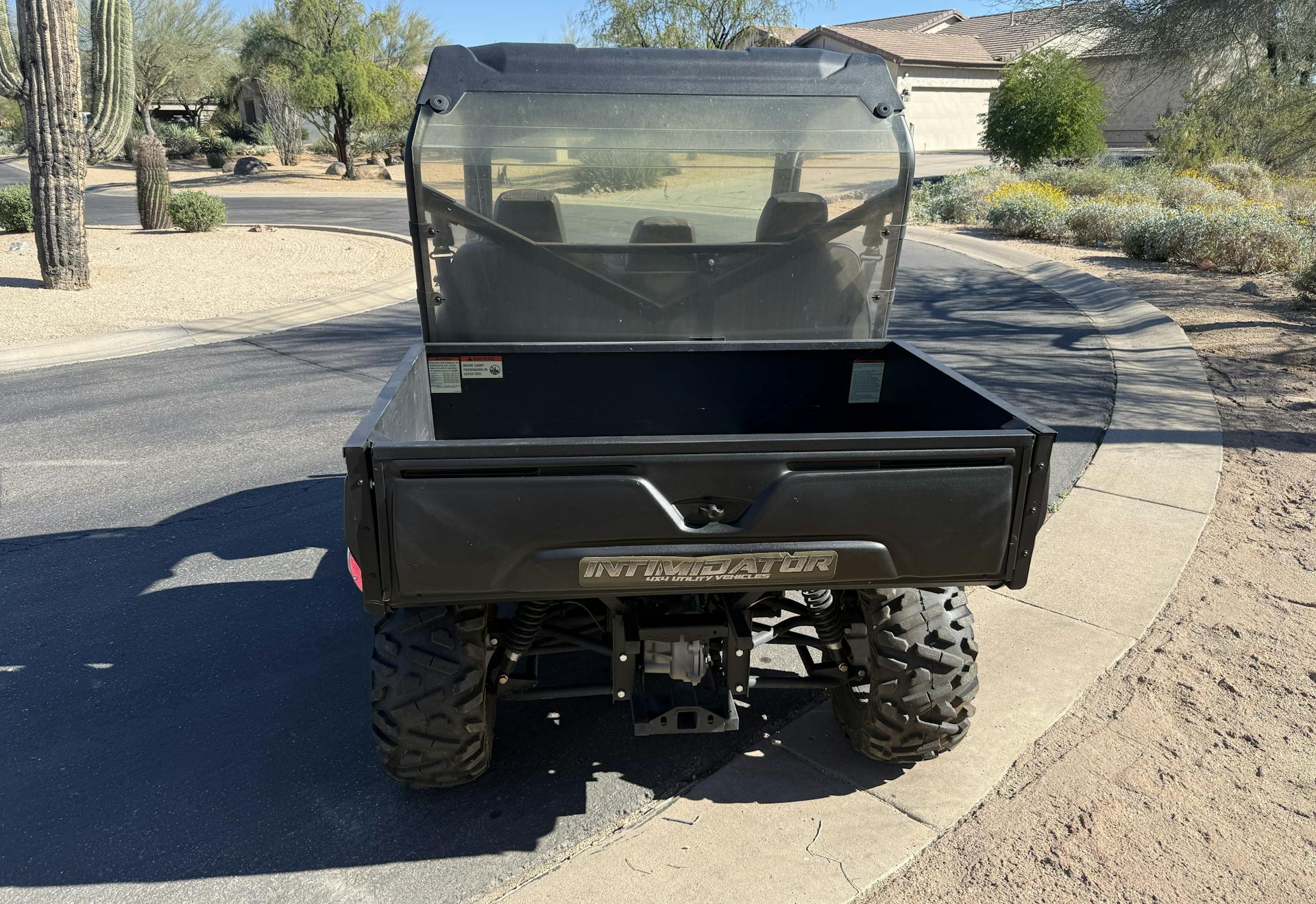 2020 Intimidator Classic EV rear