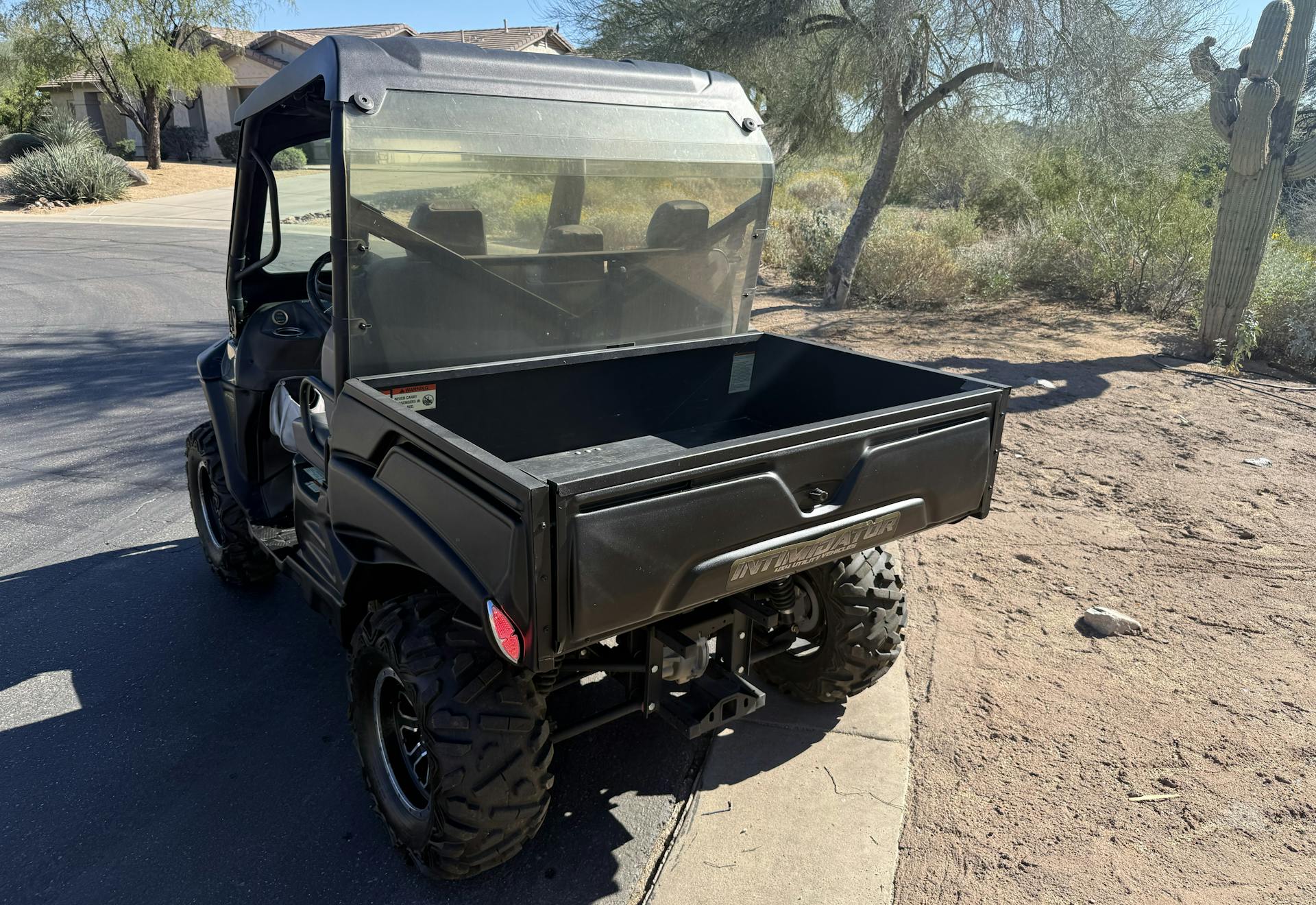 2020 Intimidator Classic EV driver side rear 3/4 narrow