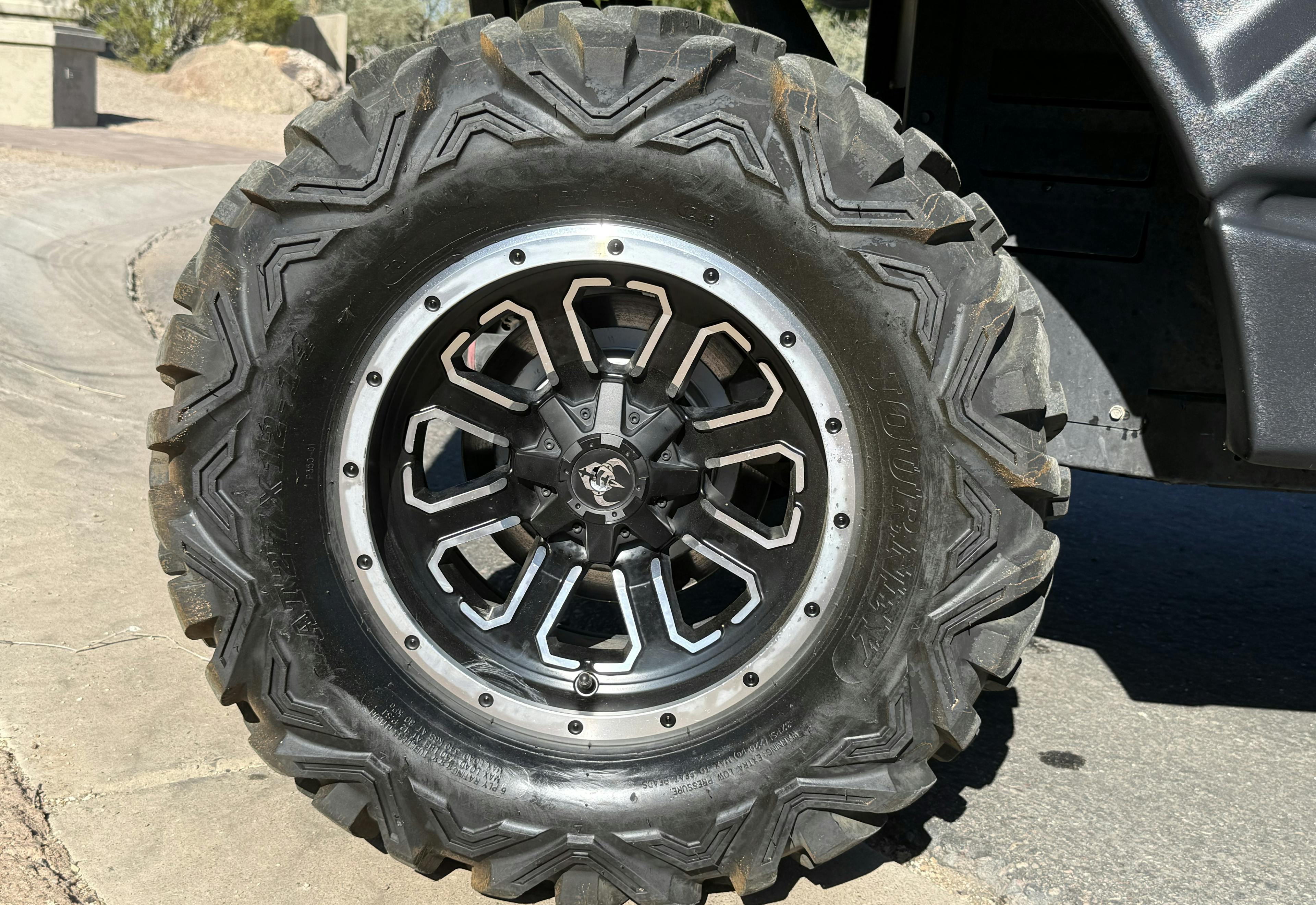 2020 Intimidator Classic EV passenger rear tire