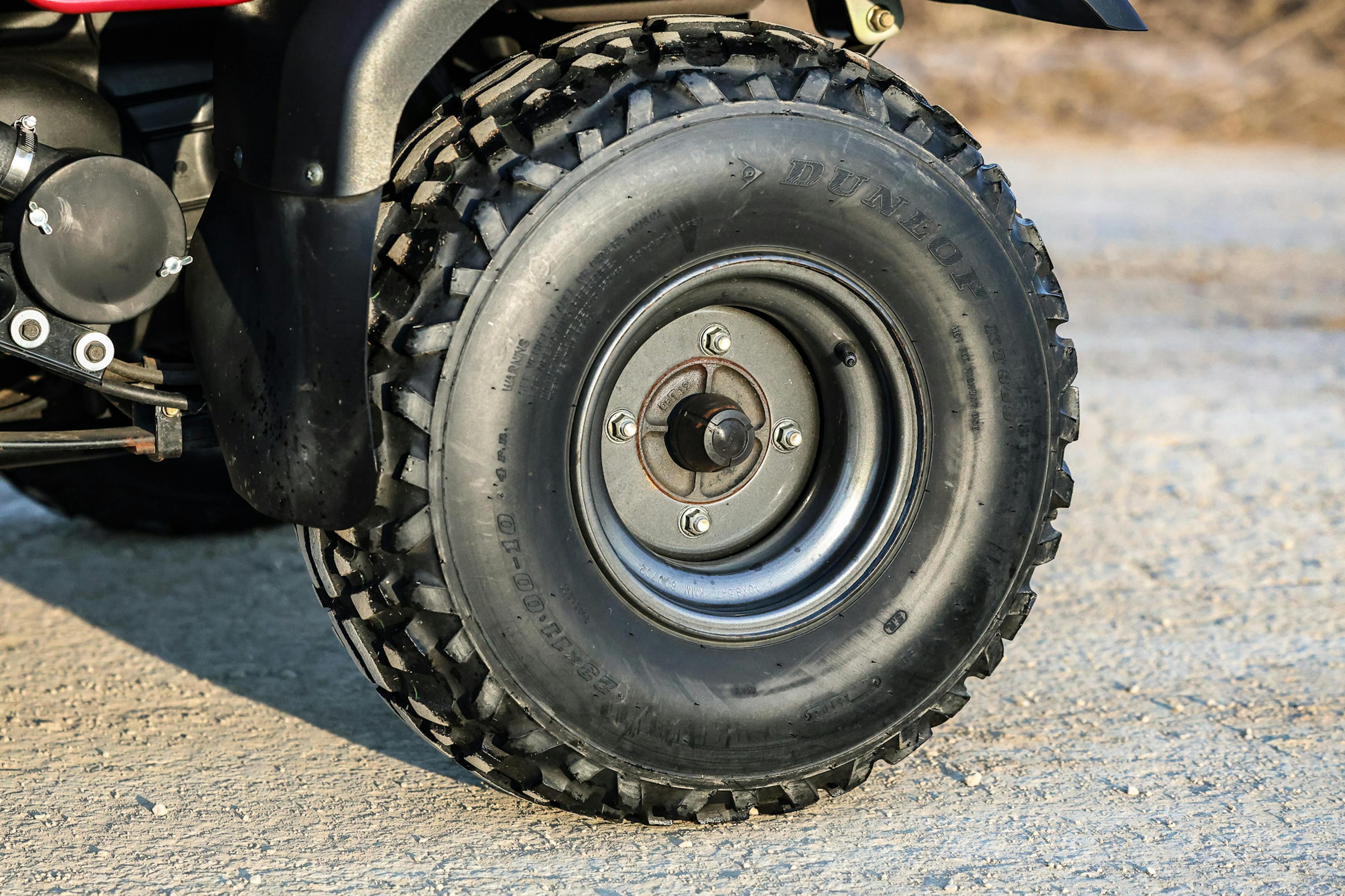 2006 Kawasaki Mule 3010 4x4 driver side rear tire