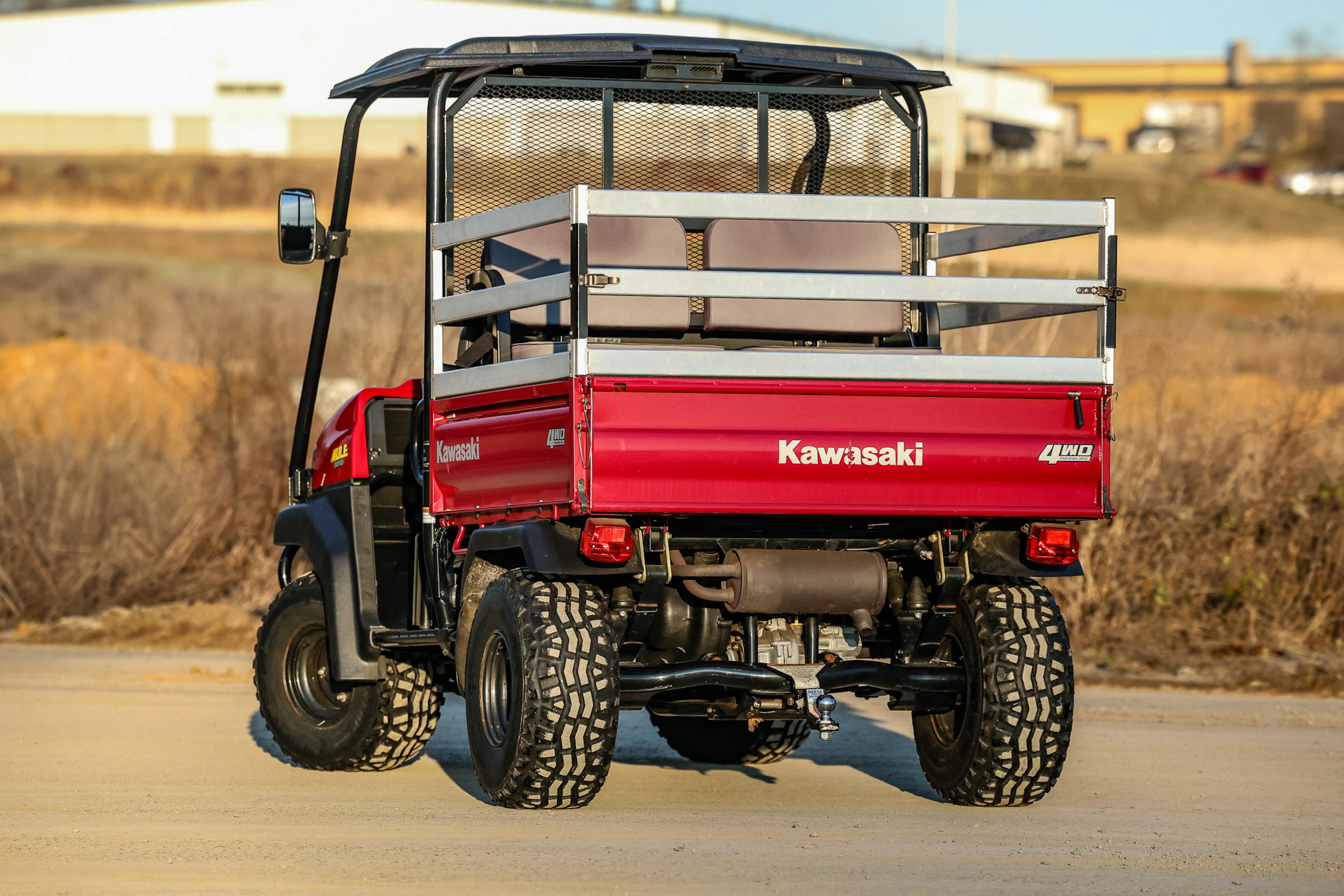 2006 Kawasaki Mule 3010 4x4 driver side rear 3/4 narrow