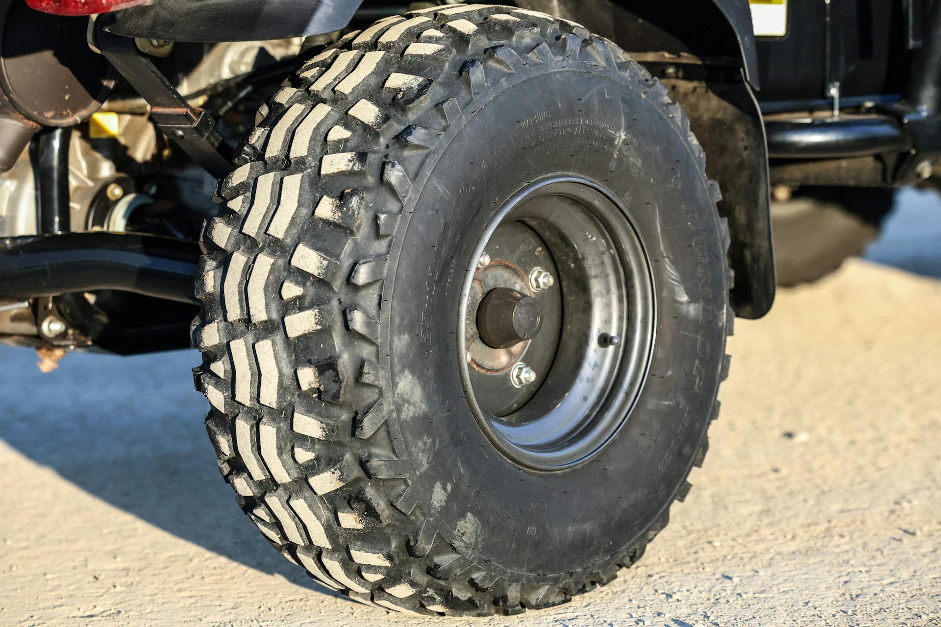 2006 Kawasaki Mule 3010 4x4 passenger rear tire