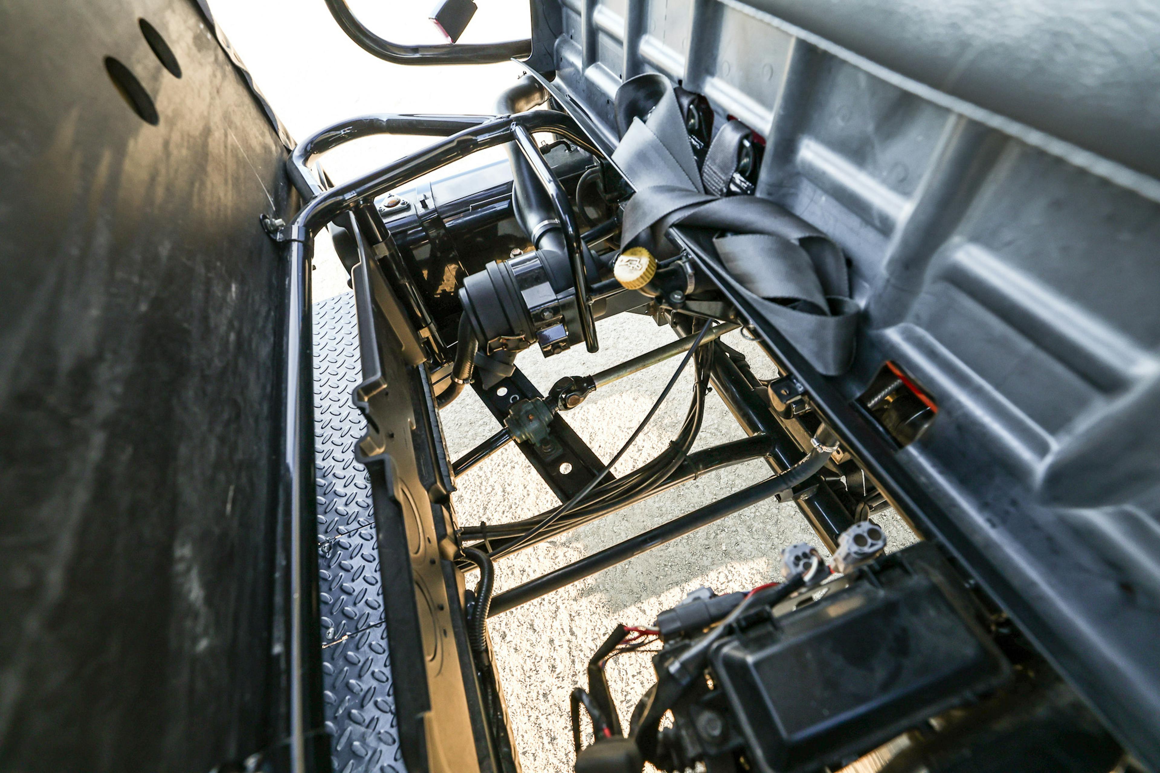 2006 Kawasaki Mule 3010 4x4 under seat