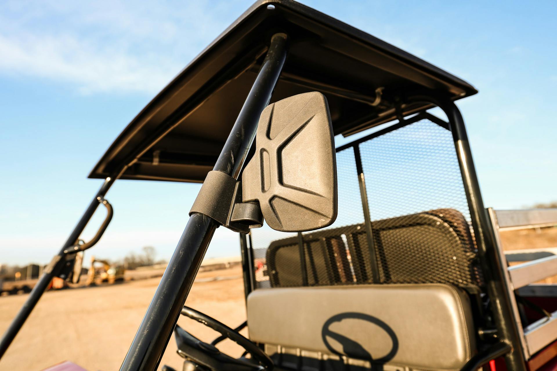 2006 Kawasaki Mule 3010 4x4 driver side mirror