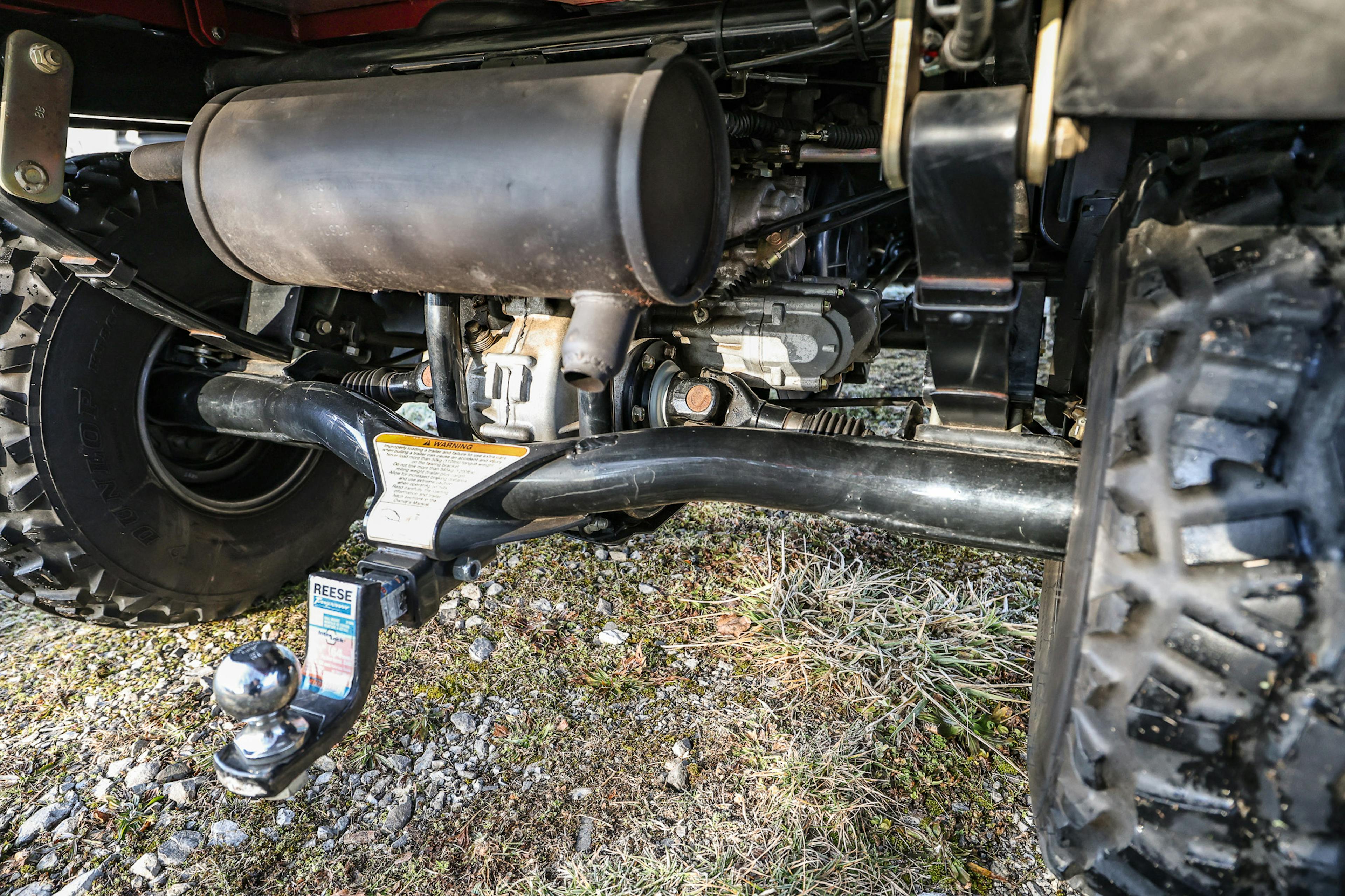 2006 Kawasaki Mule 3010 4x4 rear suspension/hitch