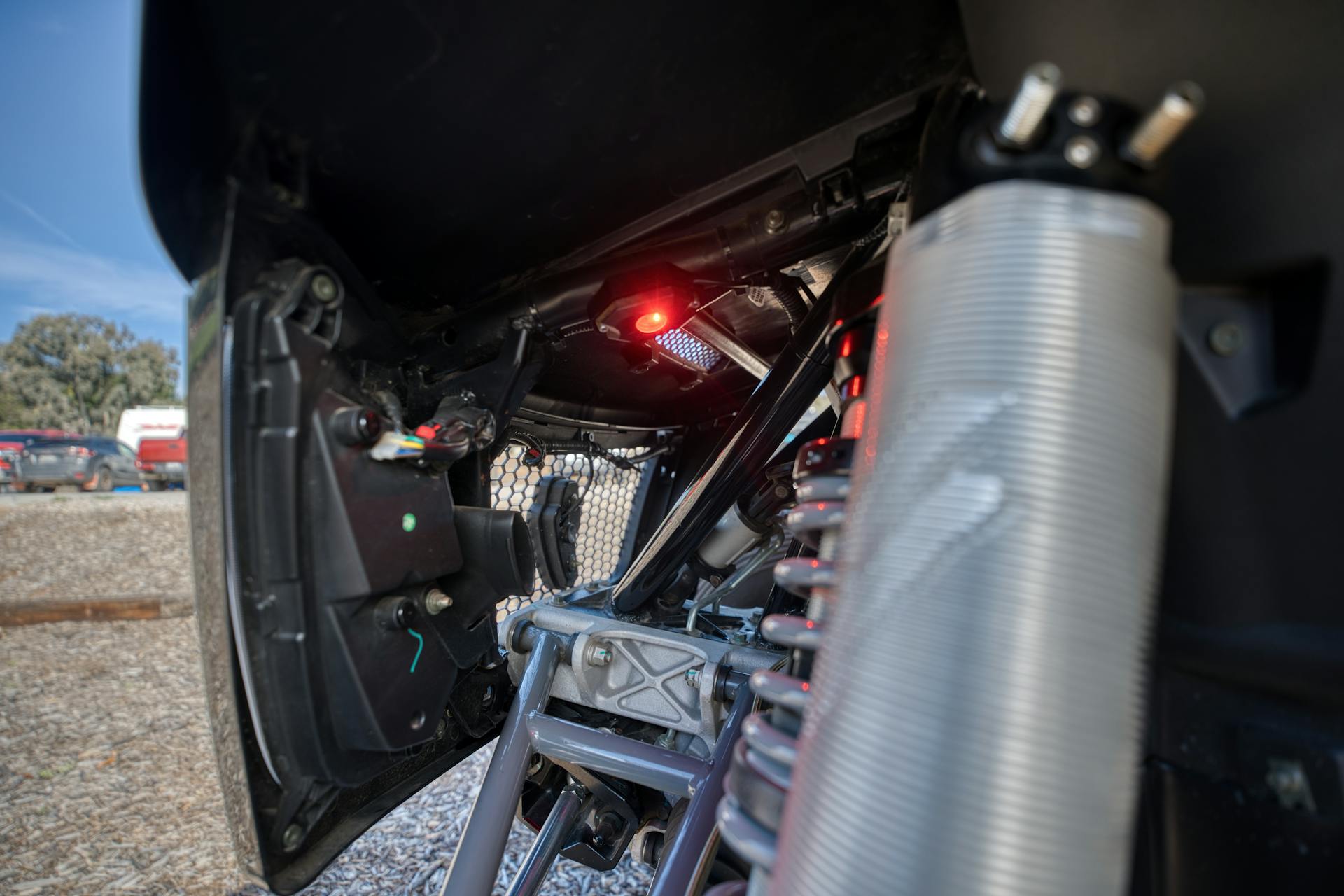 2023 Speed UTV El Jefe front grille inside