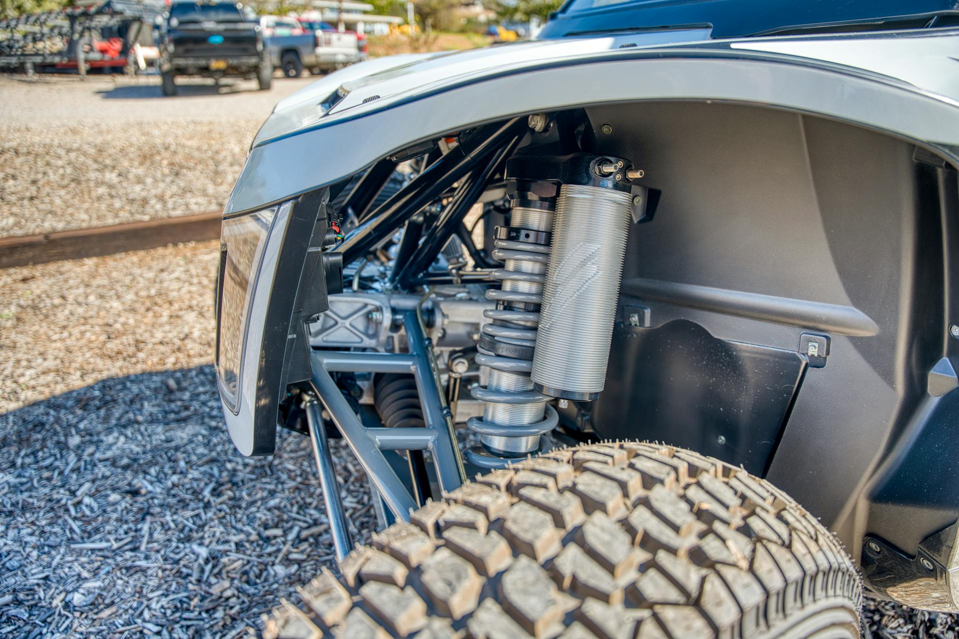 2023 Speed UTV El Jefe driver's front suspension wide