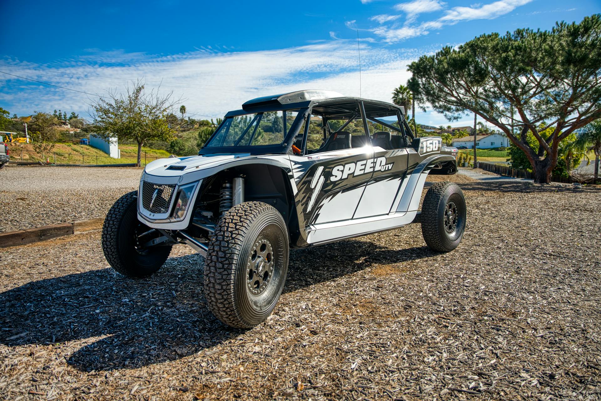 2023 Speed UTV El Jefe front driver 3/4 wide