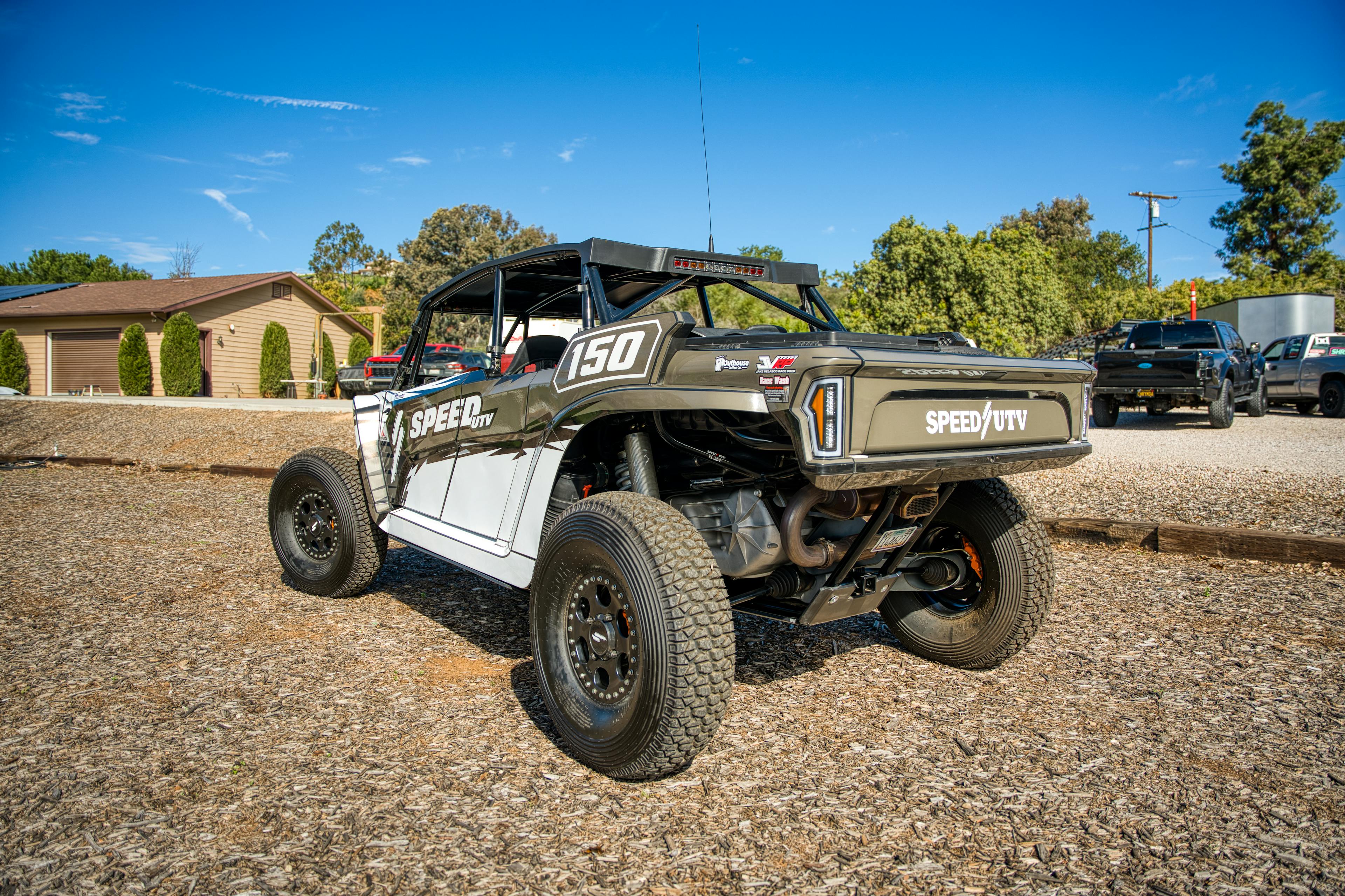 2023 Speed UTV El Jefe driver rear 3/4