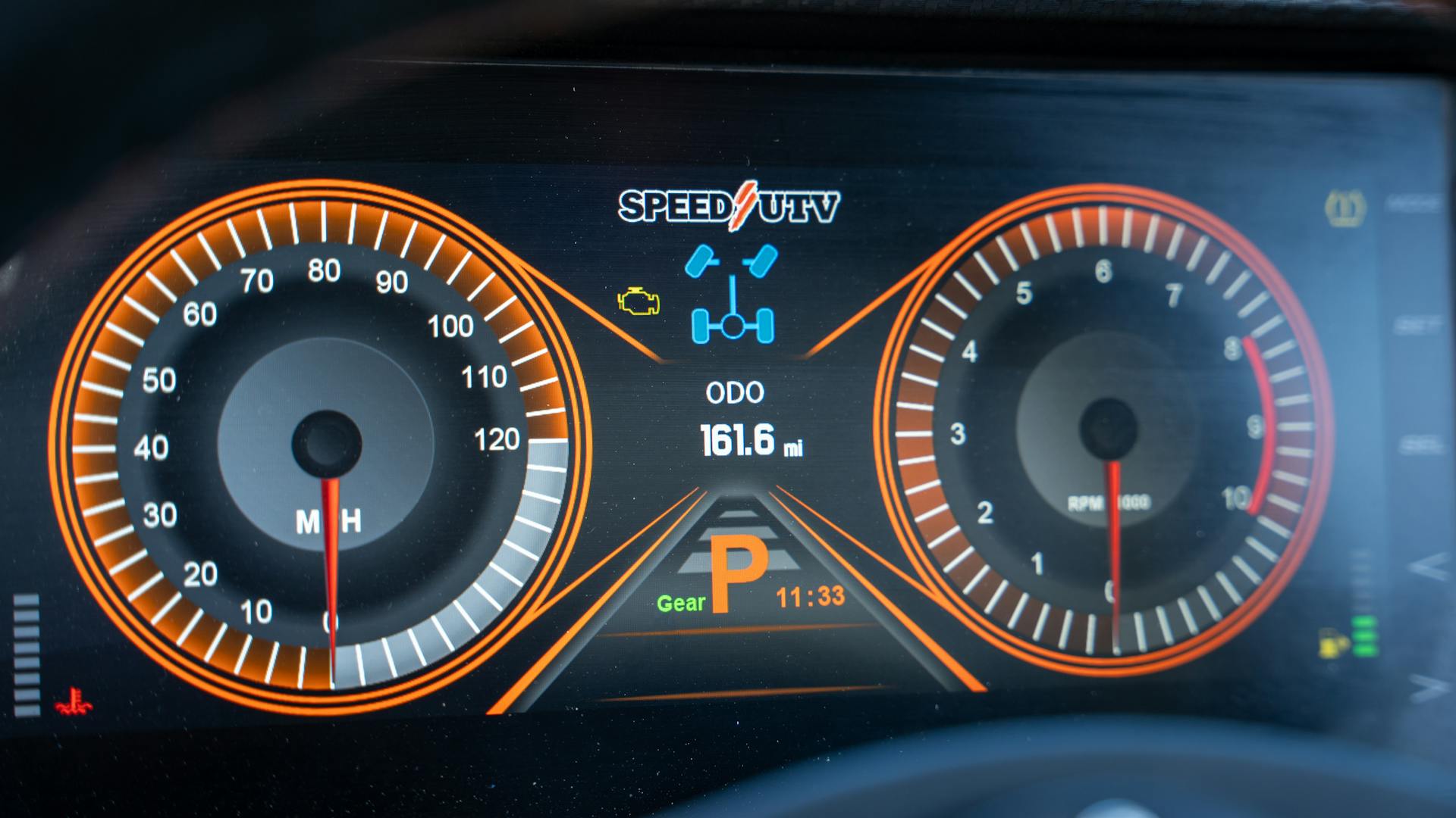 2023 Speed UTV El Jefe odometer