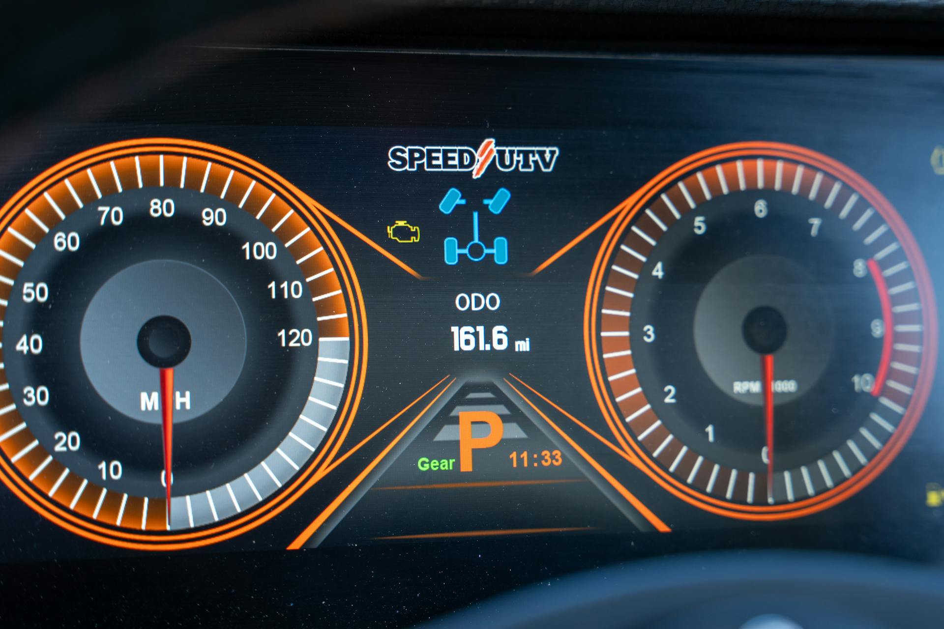 2023 Speed UTV El Jefe odometer