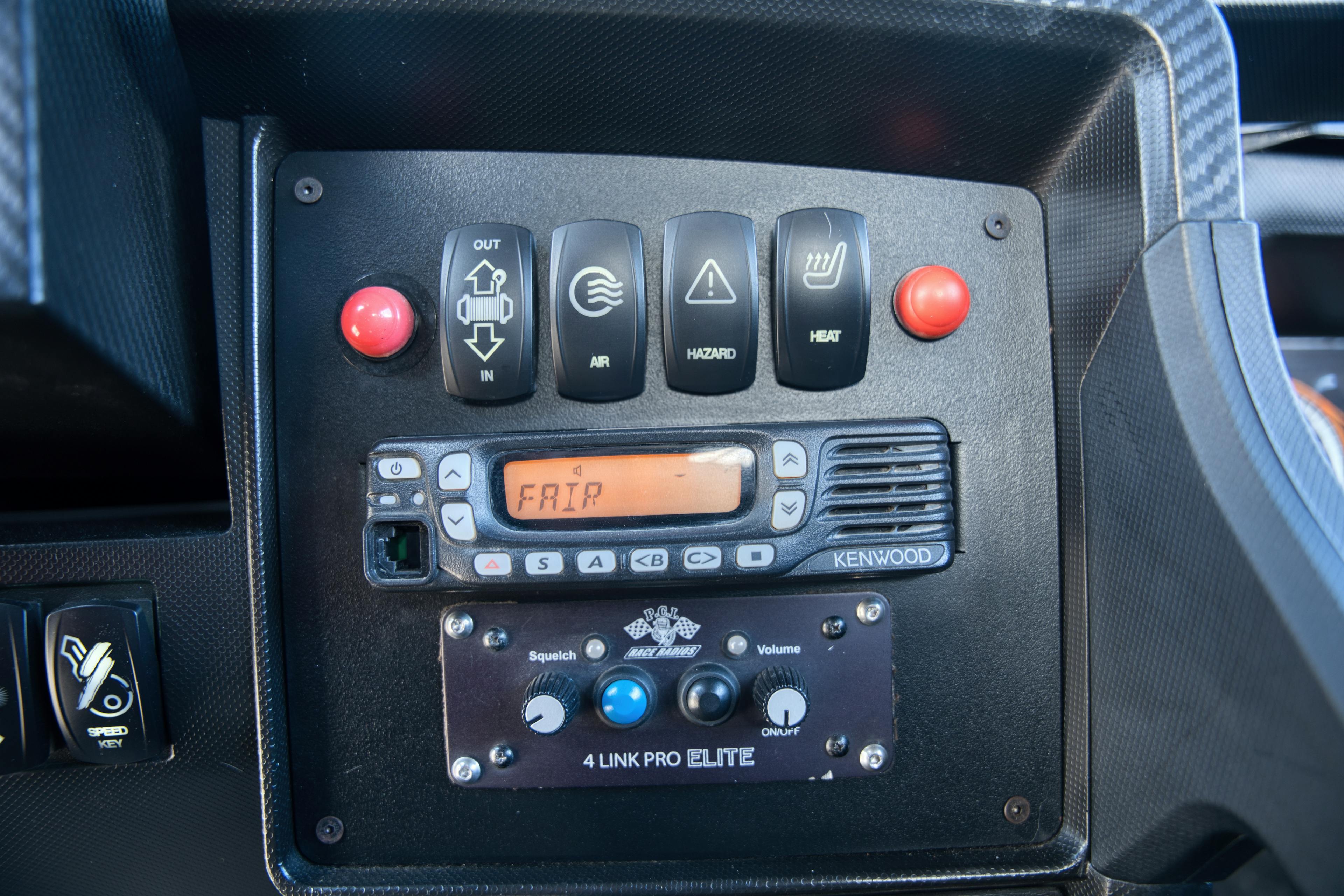 2023 Speed UTV El Jefe centerstack radio cover off