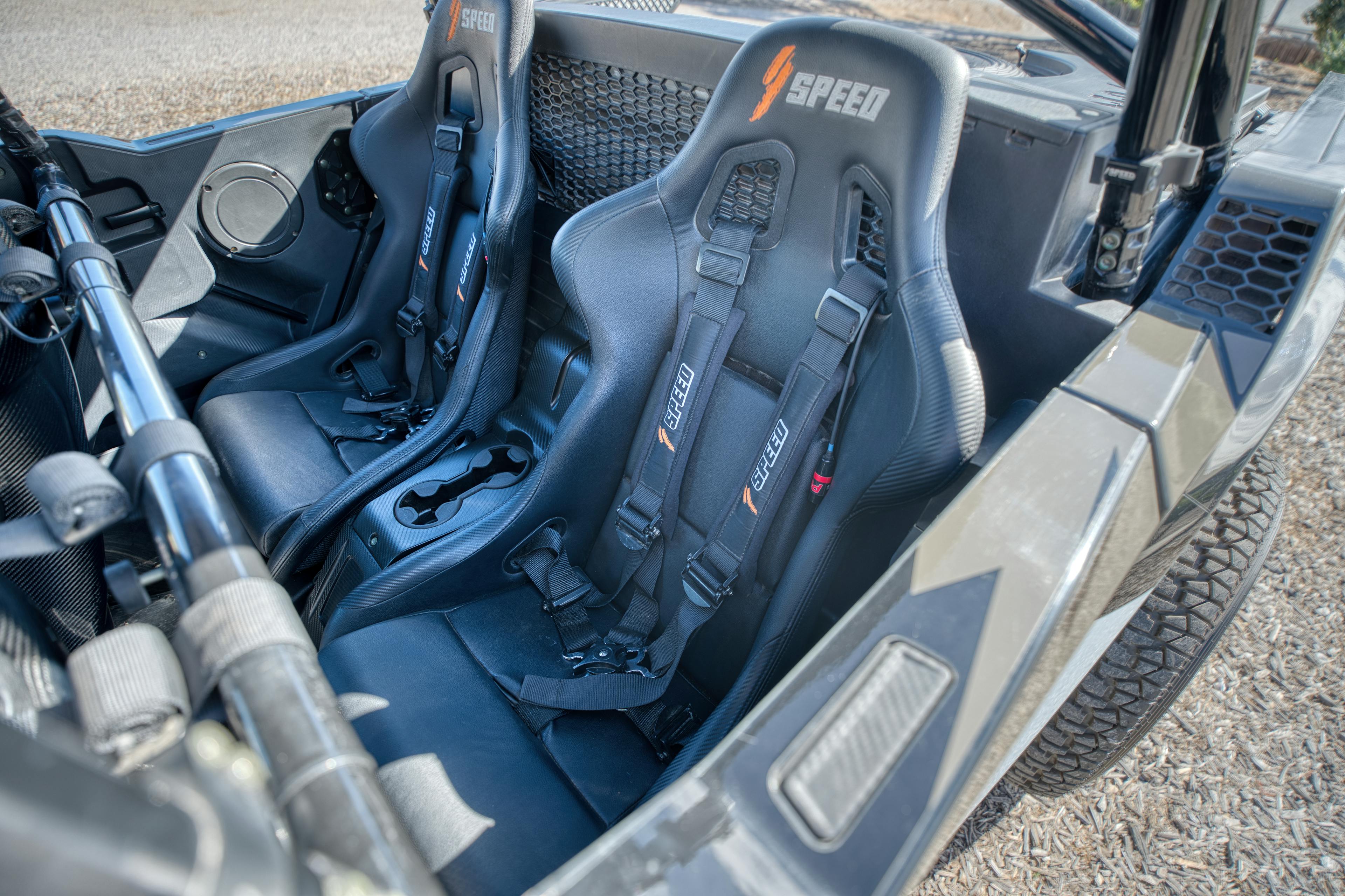 2023 Speed UTV El Jefe driver side rear seats