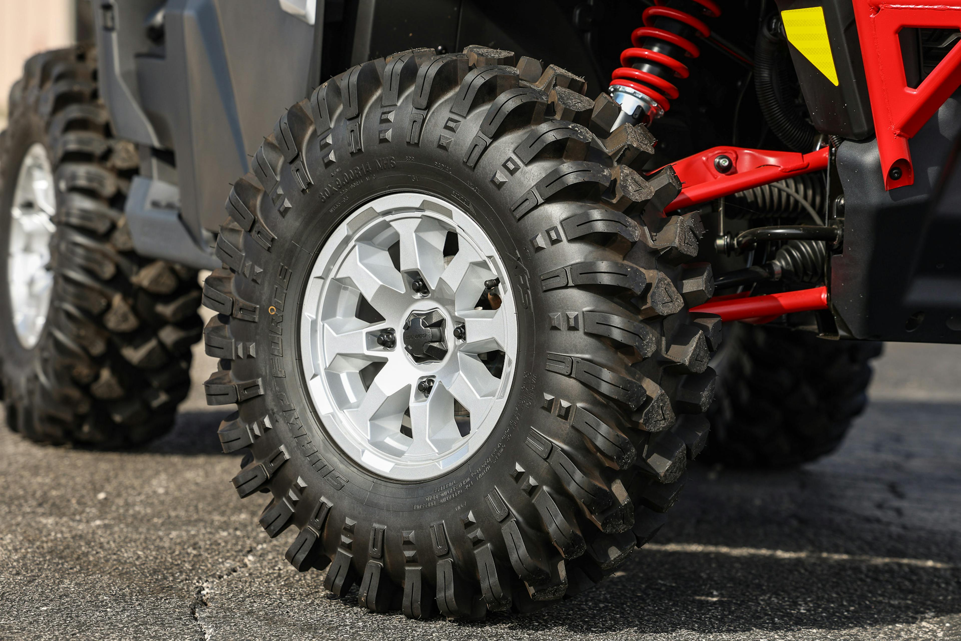 2024 Can-Am Defender HD10 XMR passenger front tire