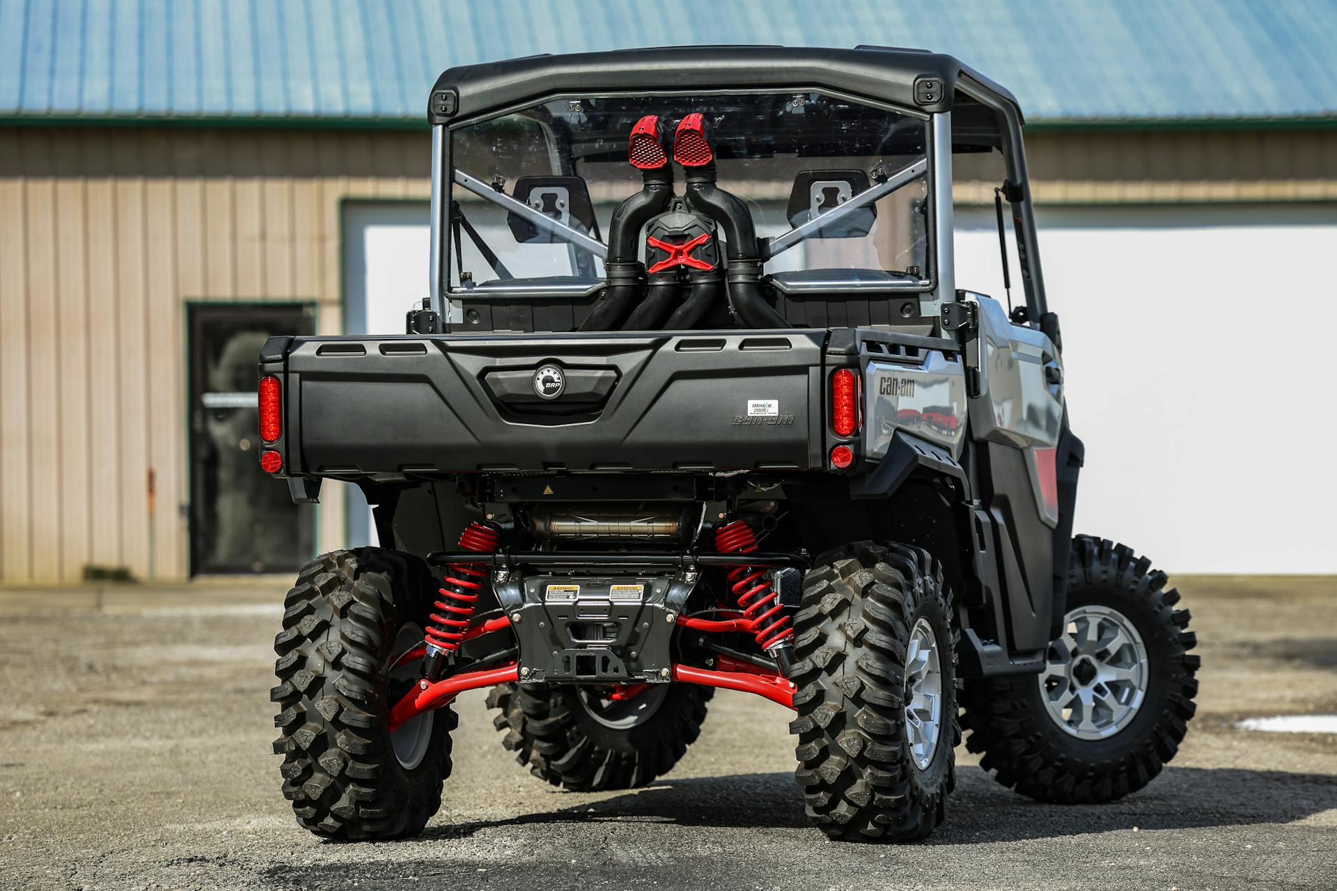 2024 Can-Am Defender HD10 XMR passenger rear 3/4 narrow