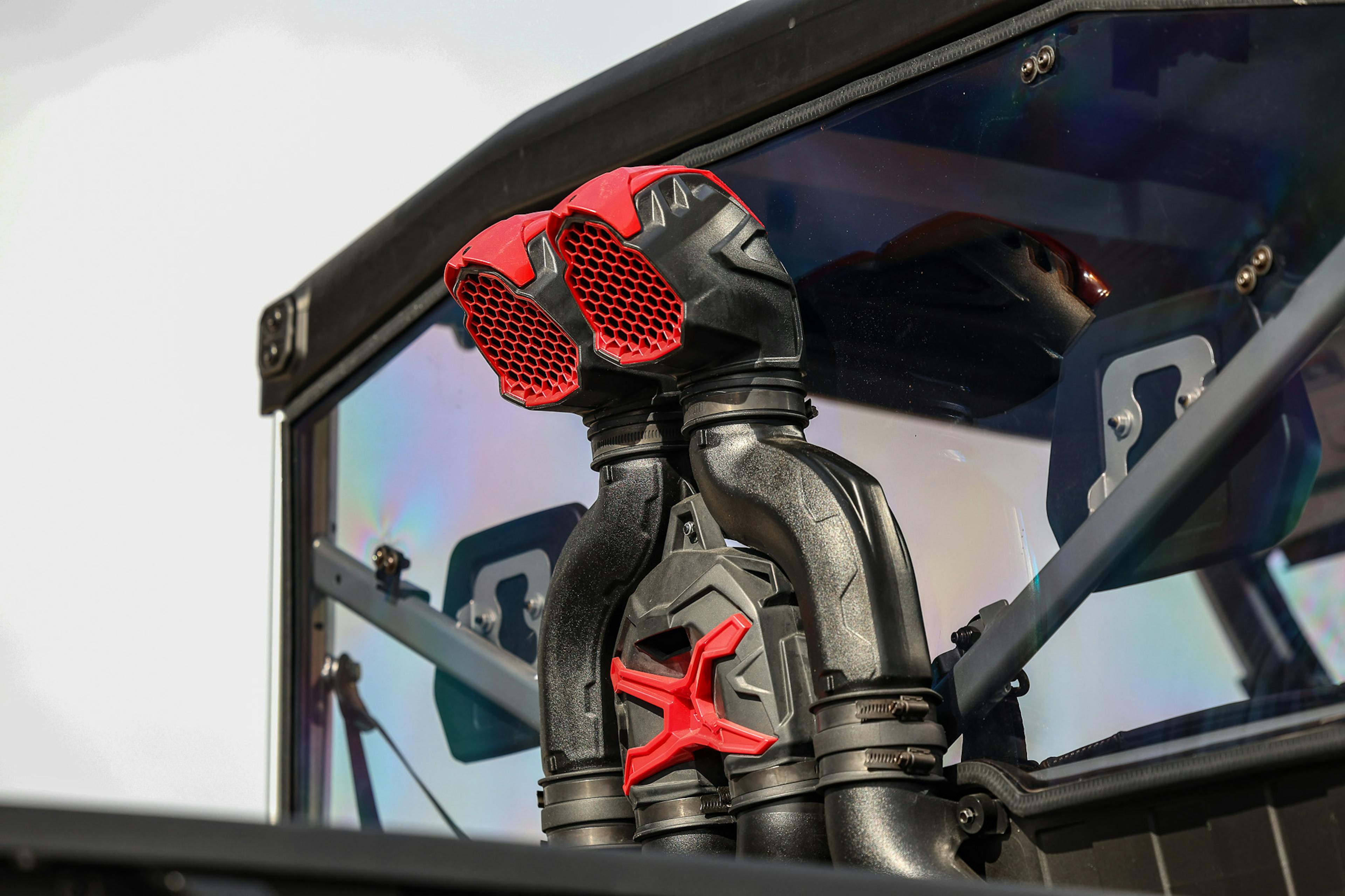 2024 Can-Am Defender HD10 XMR snorkel detail 